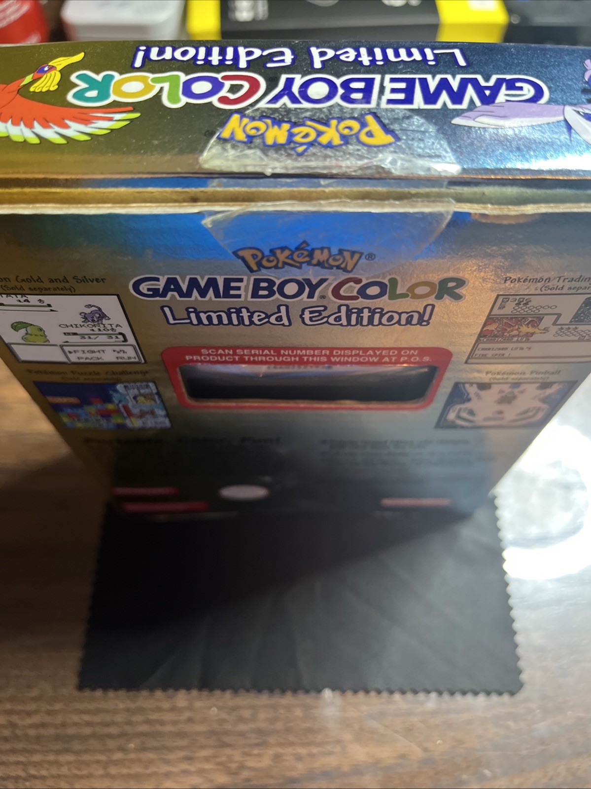 Unused Nintendo GameBoy Color Pikachu Edition Limited Edition GameBoy Color
