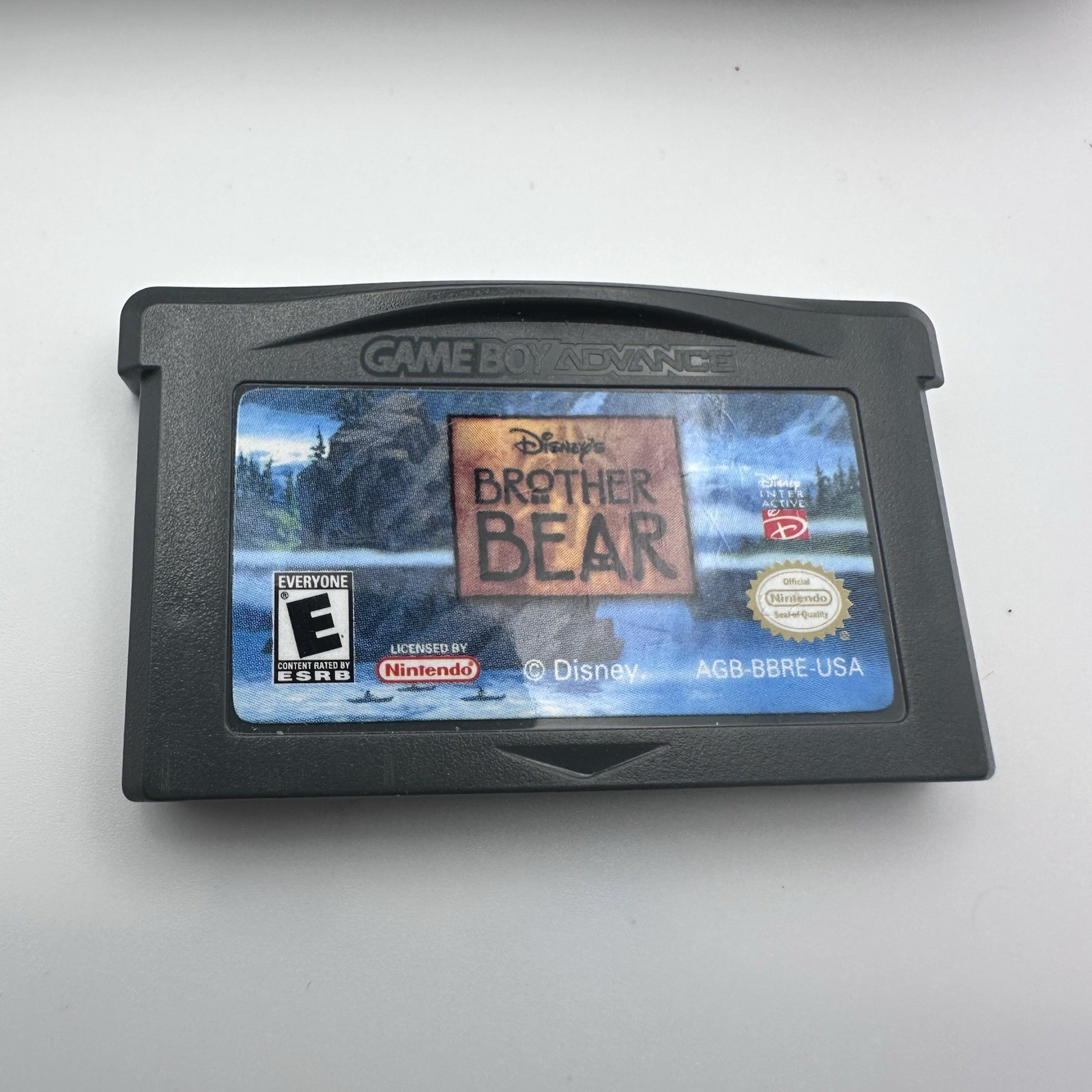 Nintendo DS Silver with Stylus/ Disney Brother Bear game included/ NO CHARGER