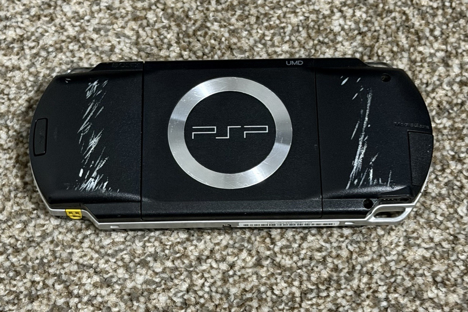Sony PSP 1001 Console System Piano Black w/ Charger Authentic Tested Handheld