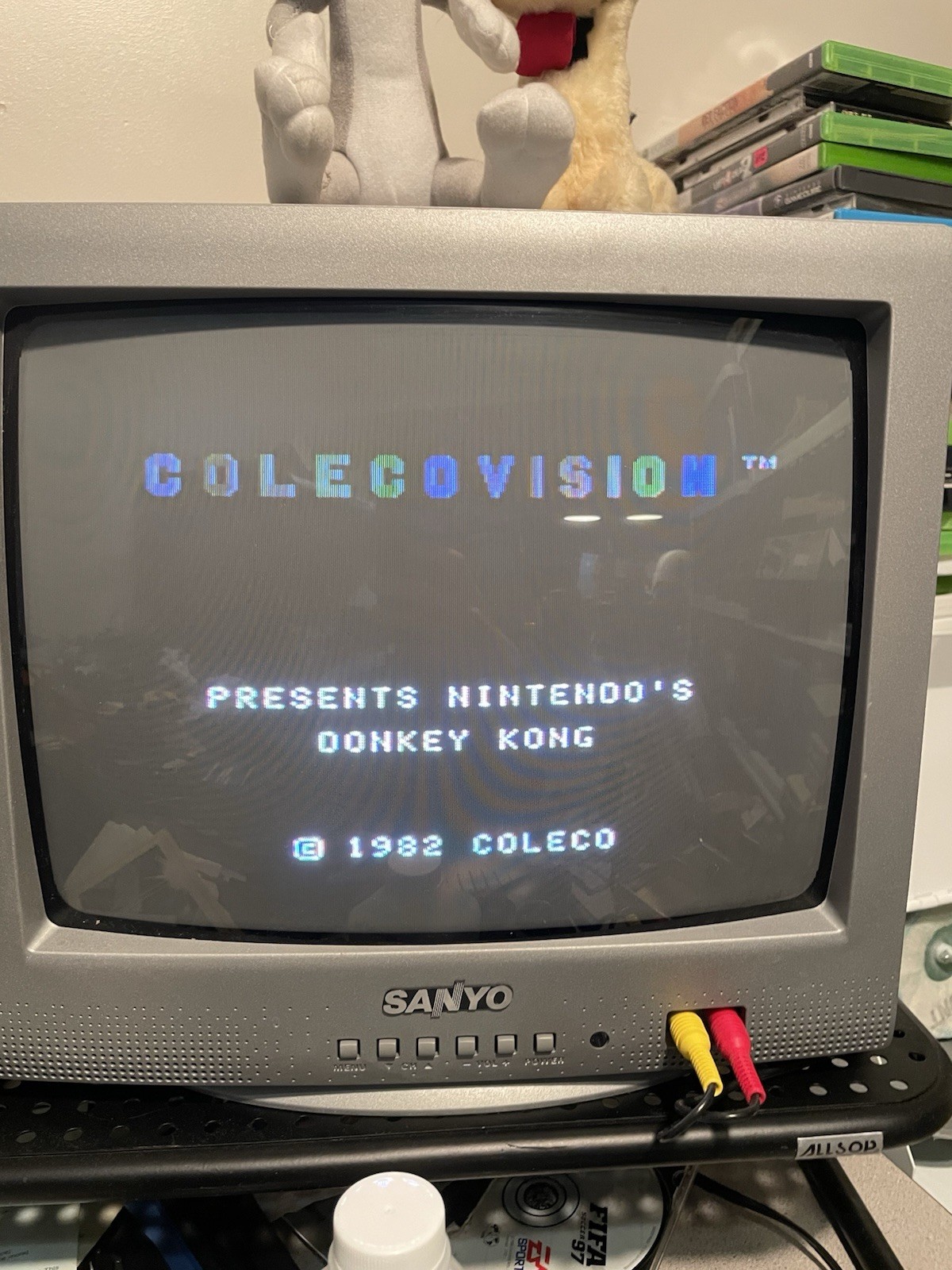 Colecovision Console Bundle Lot With Game 100% TESTED WORKING