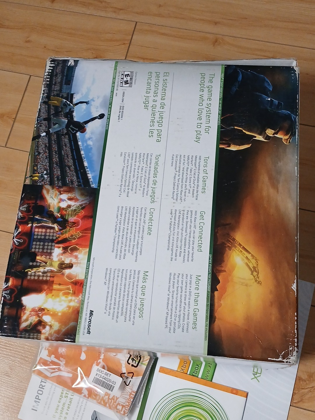 Microsoft XBOX 360 Go Pro 20GB Home Console – Complete CIB Tested