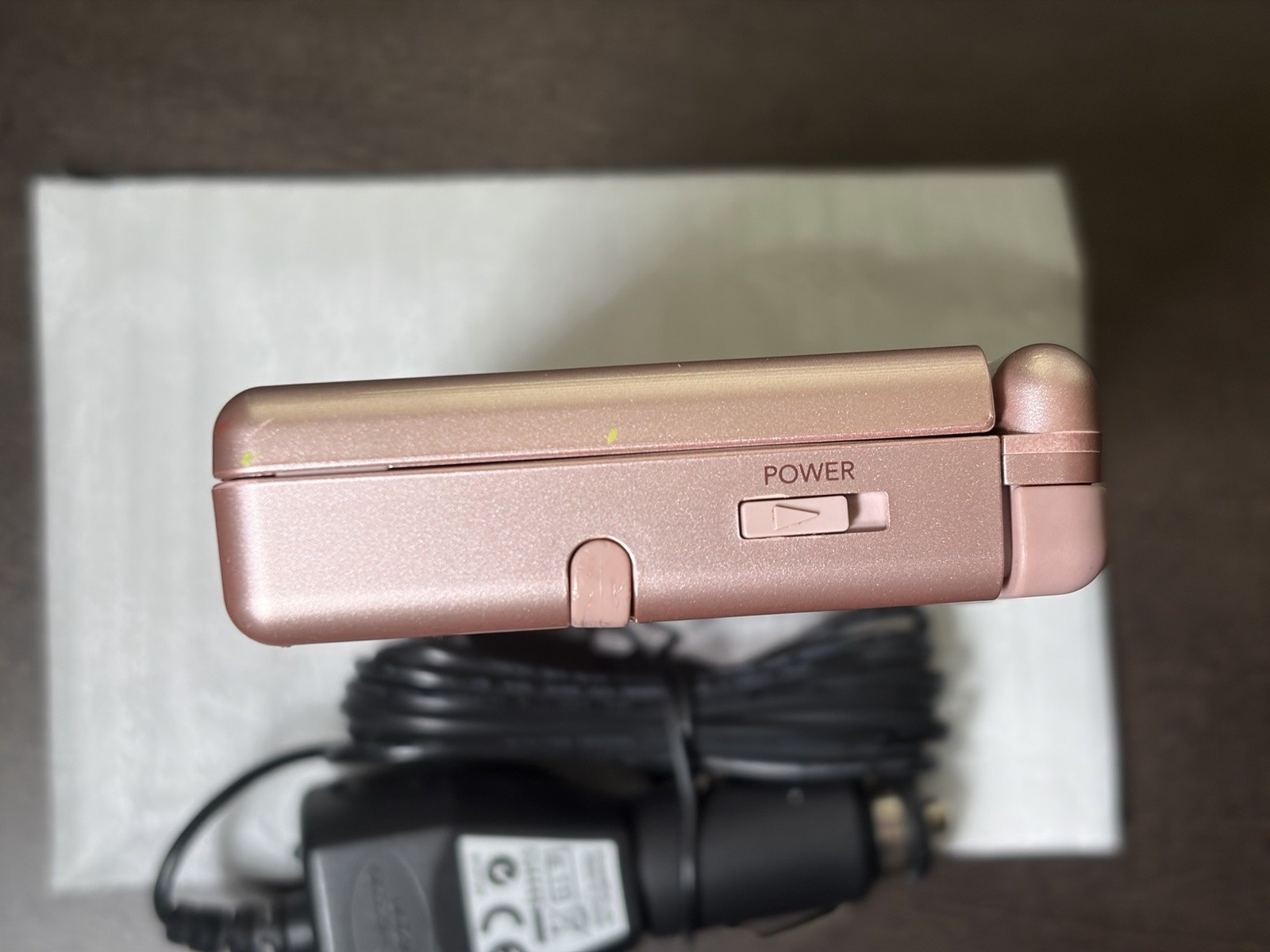 Near Mint – Nintendo DS Lite Handheld System – Pink Metallic Rose – Extras