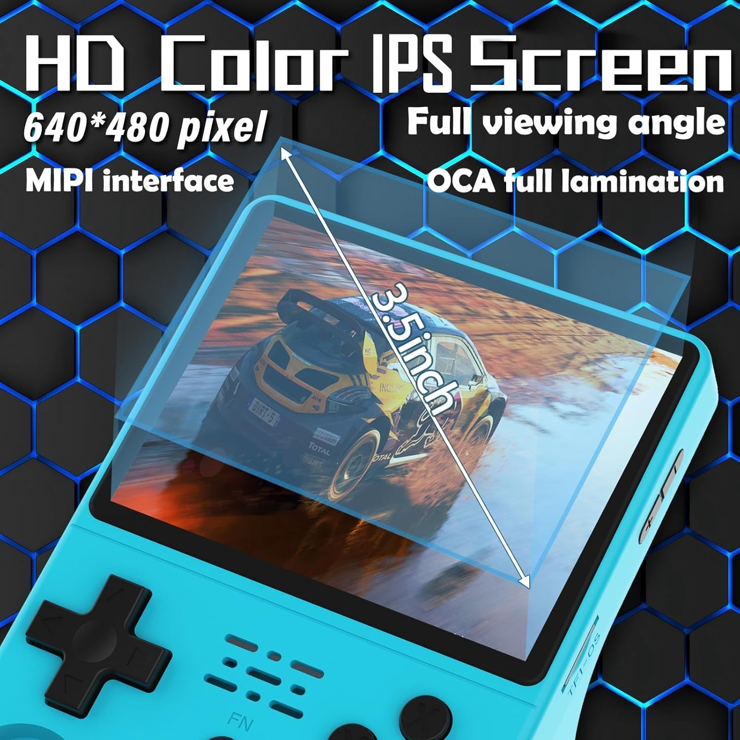 30000 in 1 Handheld Game Console, 3.5 inch IPS Screen Retro Game Console, 380…
