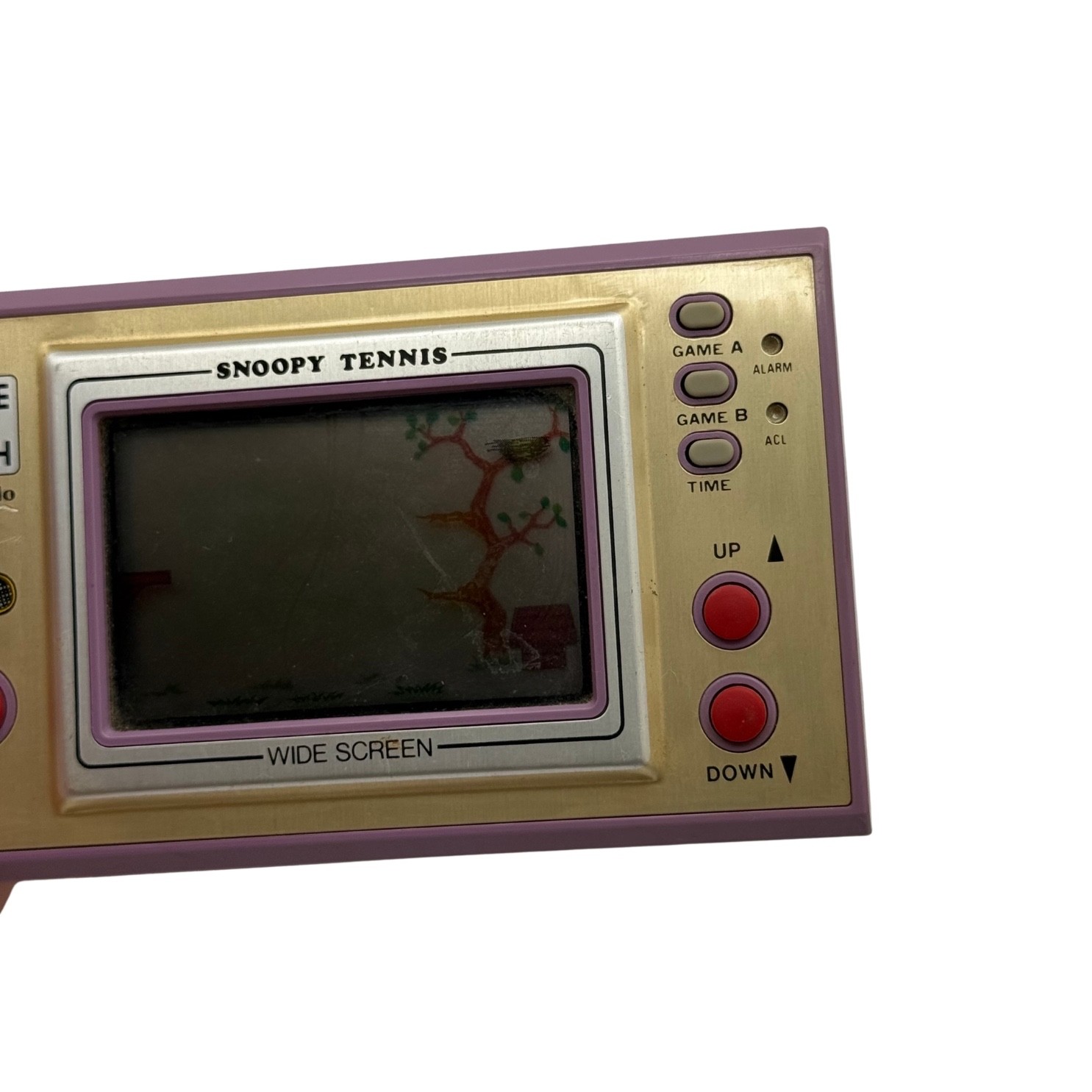 Nintendo Game & Watch Snoopy Tennis SP-30 1982 Tested Works w/ Batteries