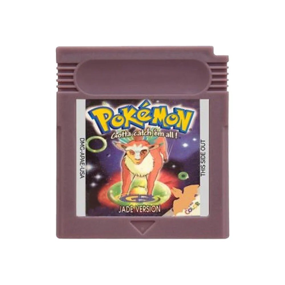 Pokemon Black White 3 Genesis GBC 16 Bit Game Cartridge for GB SP Console