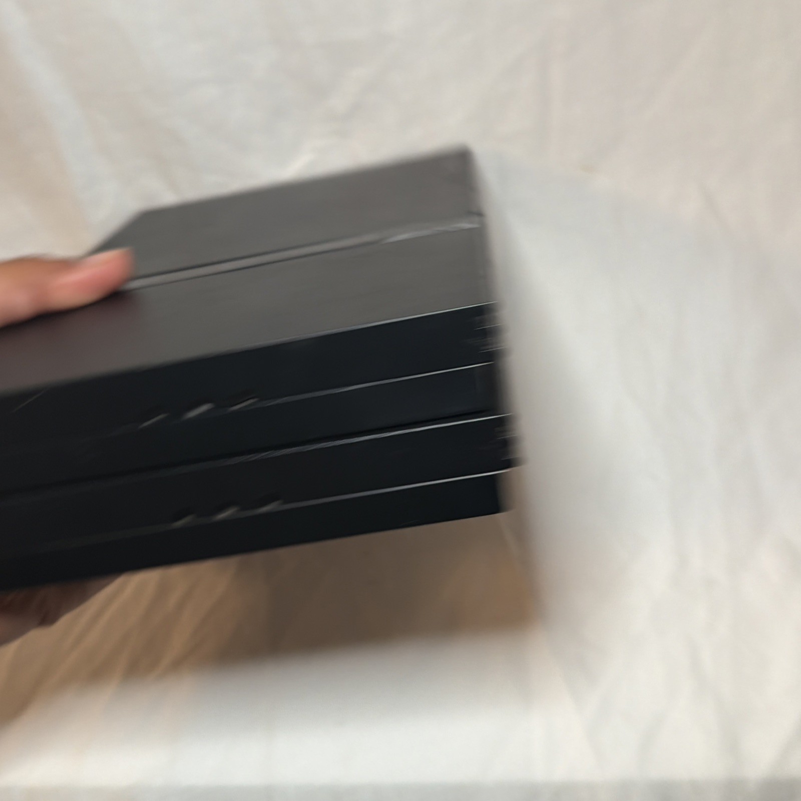 Lot of 2 Sony PlayStation 2 PS2 Slim Black Console Only Tested Working