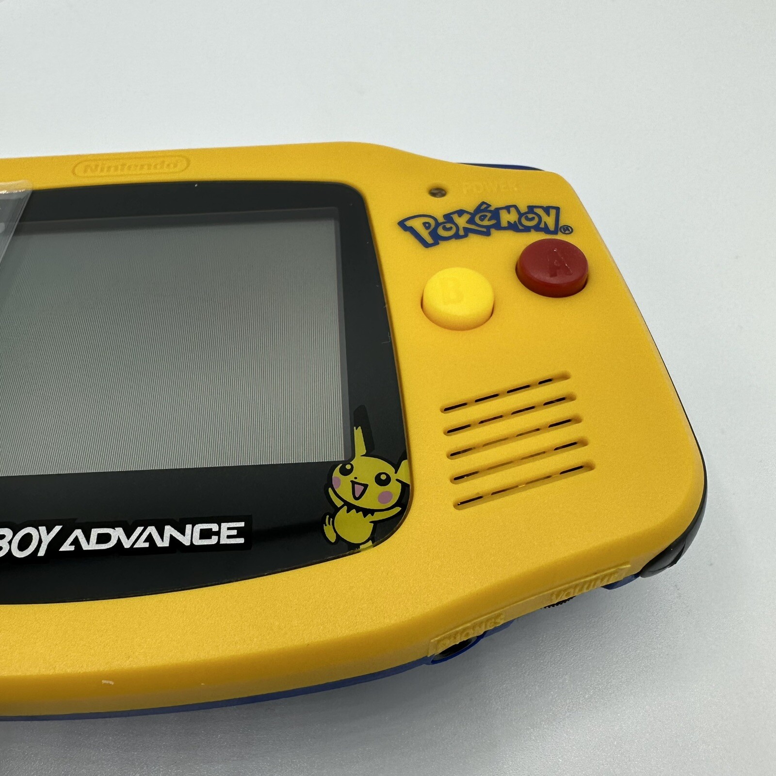 Nintendo Gameboy Advance Pikachu Pokemon Console Yellow Special NEW SHELL & LENS