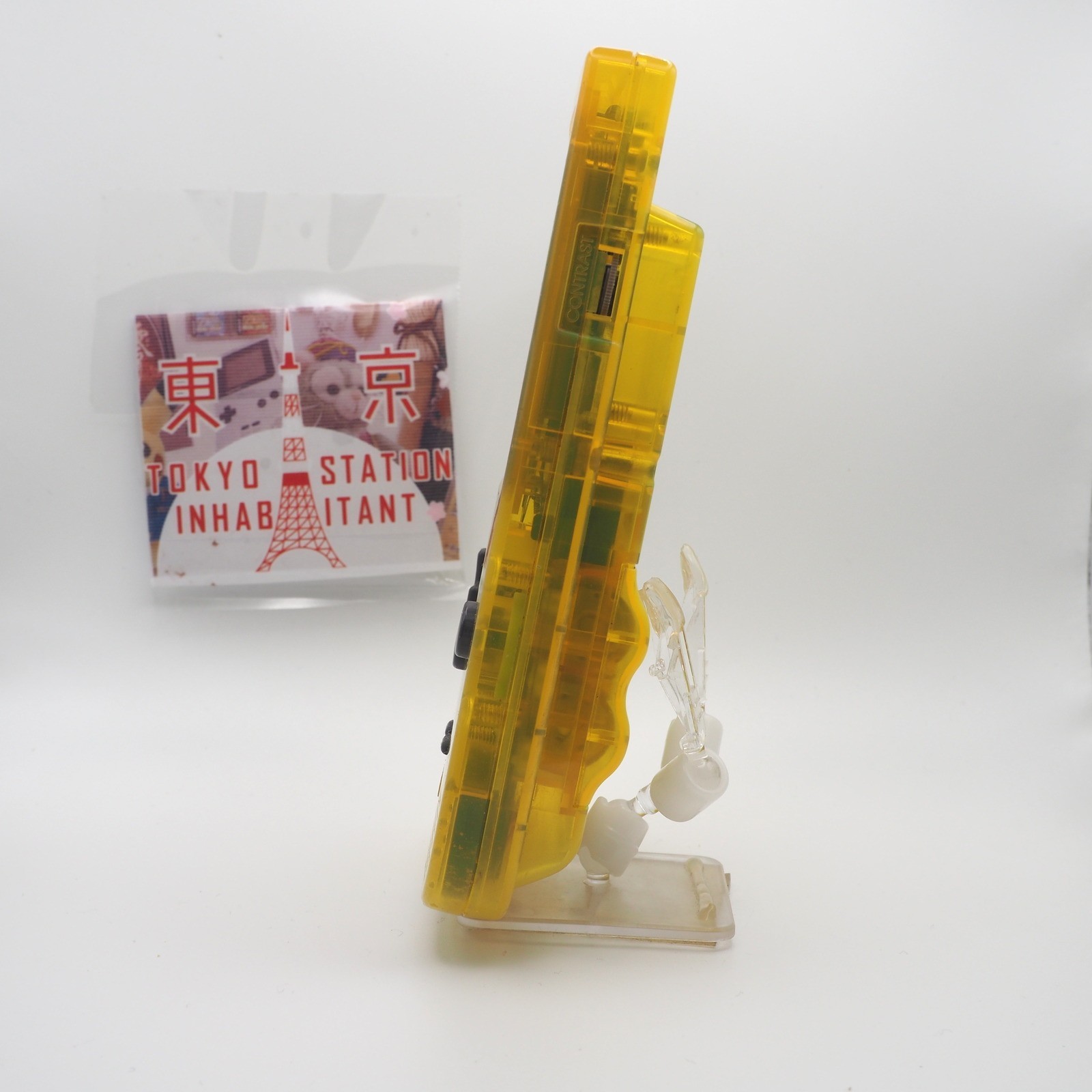OEM Nintendo Game Boy Light Toys R Us Edition Clear Yellow MGB-101 TESTED #1[EX]