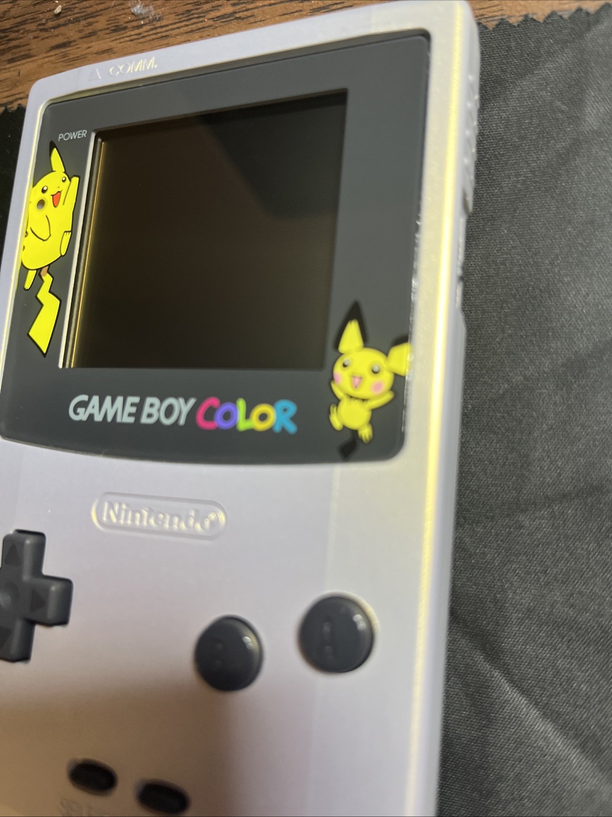 Unused Nintendo GameBoy Color Pikachu Edition Limited Edition GameBoy Color