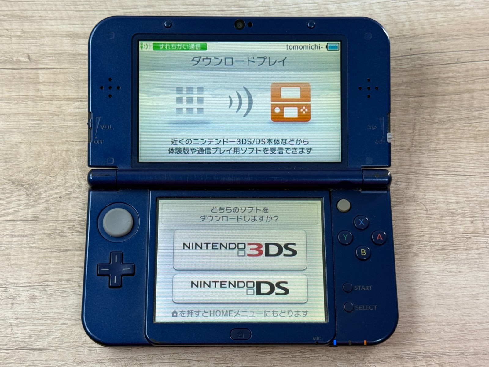 IPS Nintendo New 3DS XL Metallic Blue Console IPS Top Tested D6228