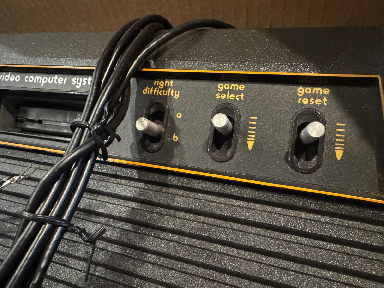 RARE Prestine Condition Atari CX-2600 Video Computer System Console 1982 Box See