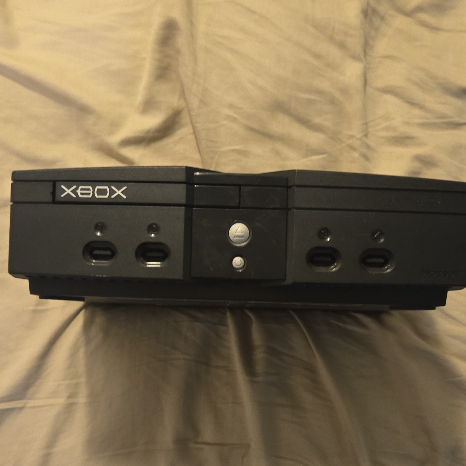 Microsoft Xbox Black Home Console Composite RCA Multiplayer Model 4068541 2002