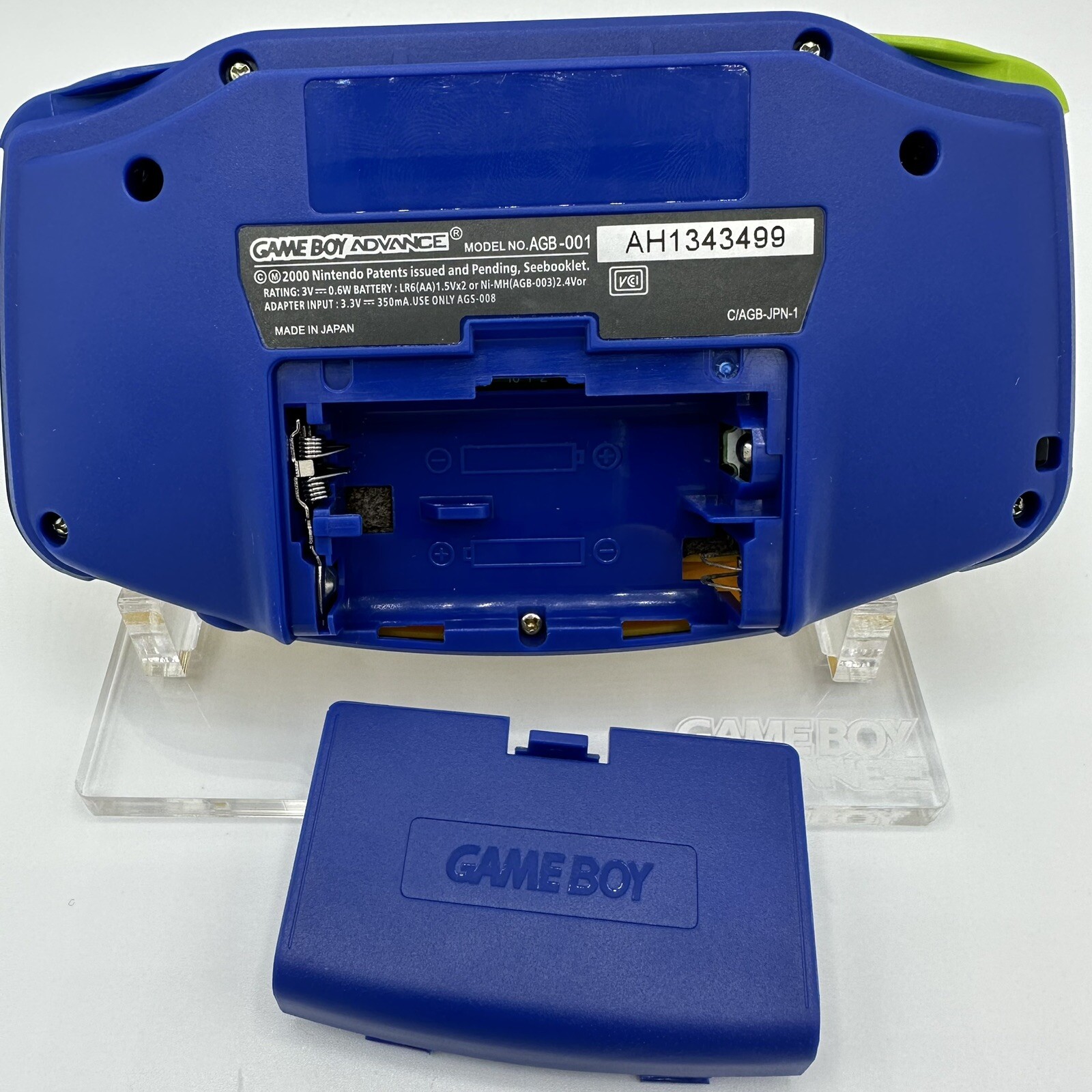 Nintendo Gameboy Advance Pikachu Pokemon Console Yellow Special NEW SHELL & LENS