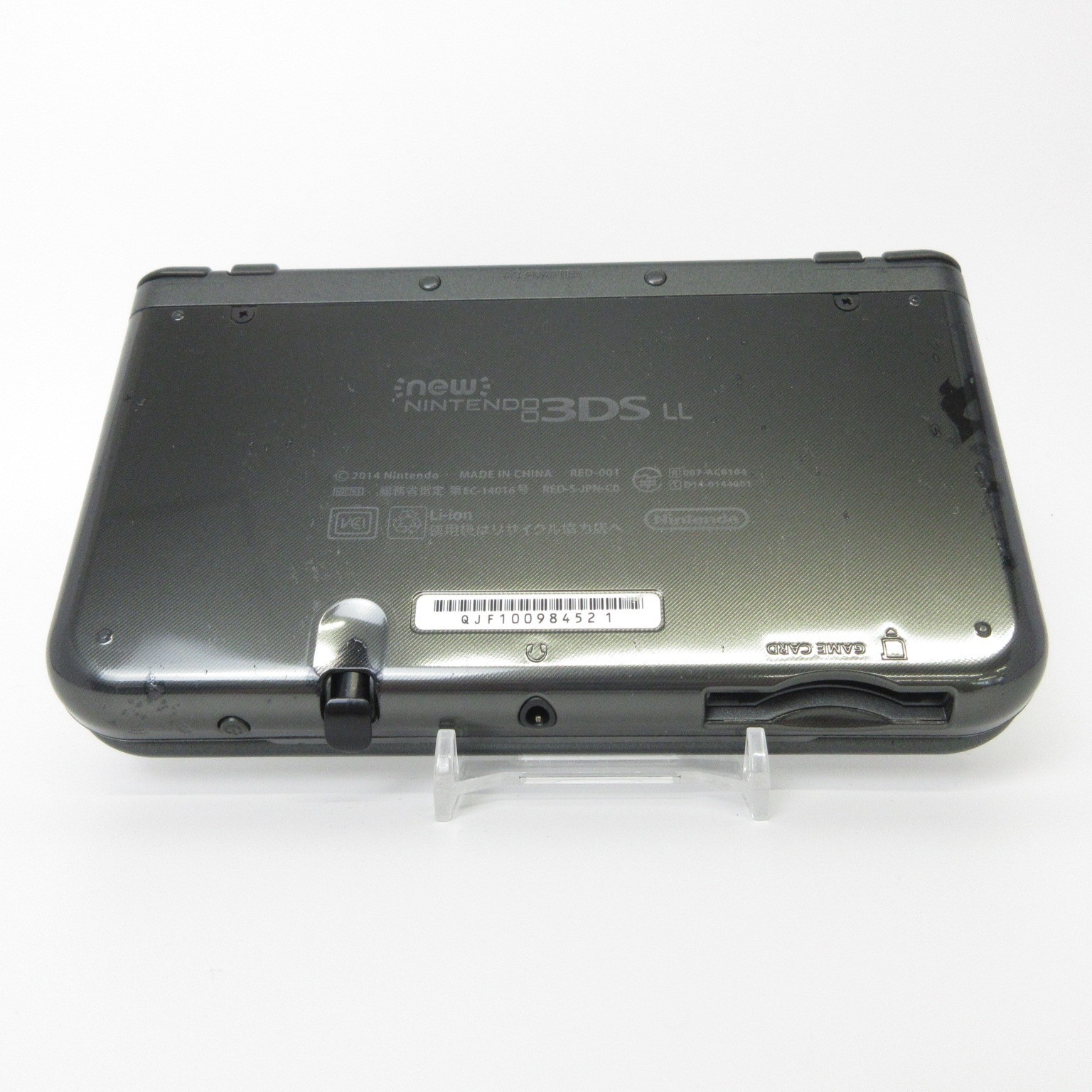 【Excellent】Top IPS Nintendo New 3DS LL XL Metallic Black Console Japan Ver. #NET