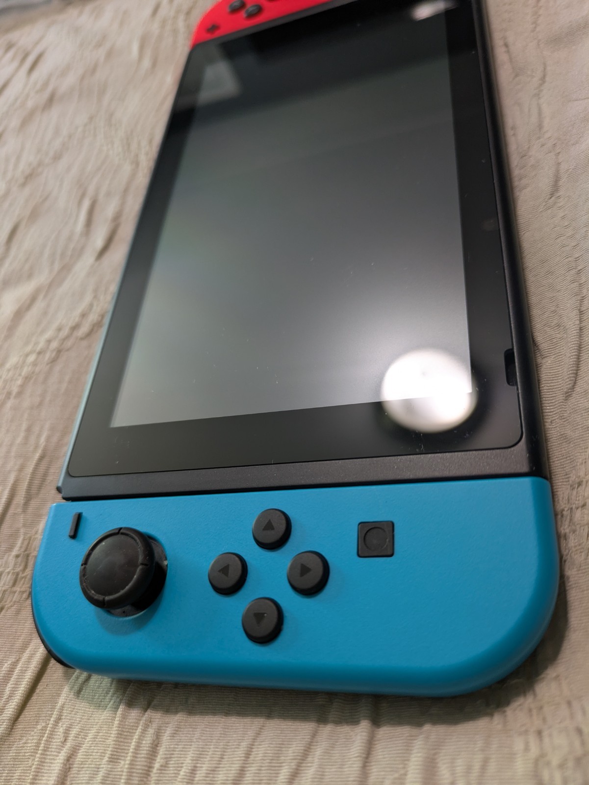 Nintendo Switch Console Neon Blue Red Joy-Con, Mario Kart 8 Deluxe Ed, 121634