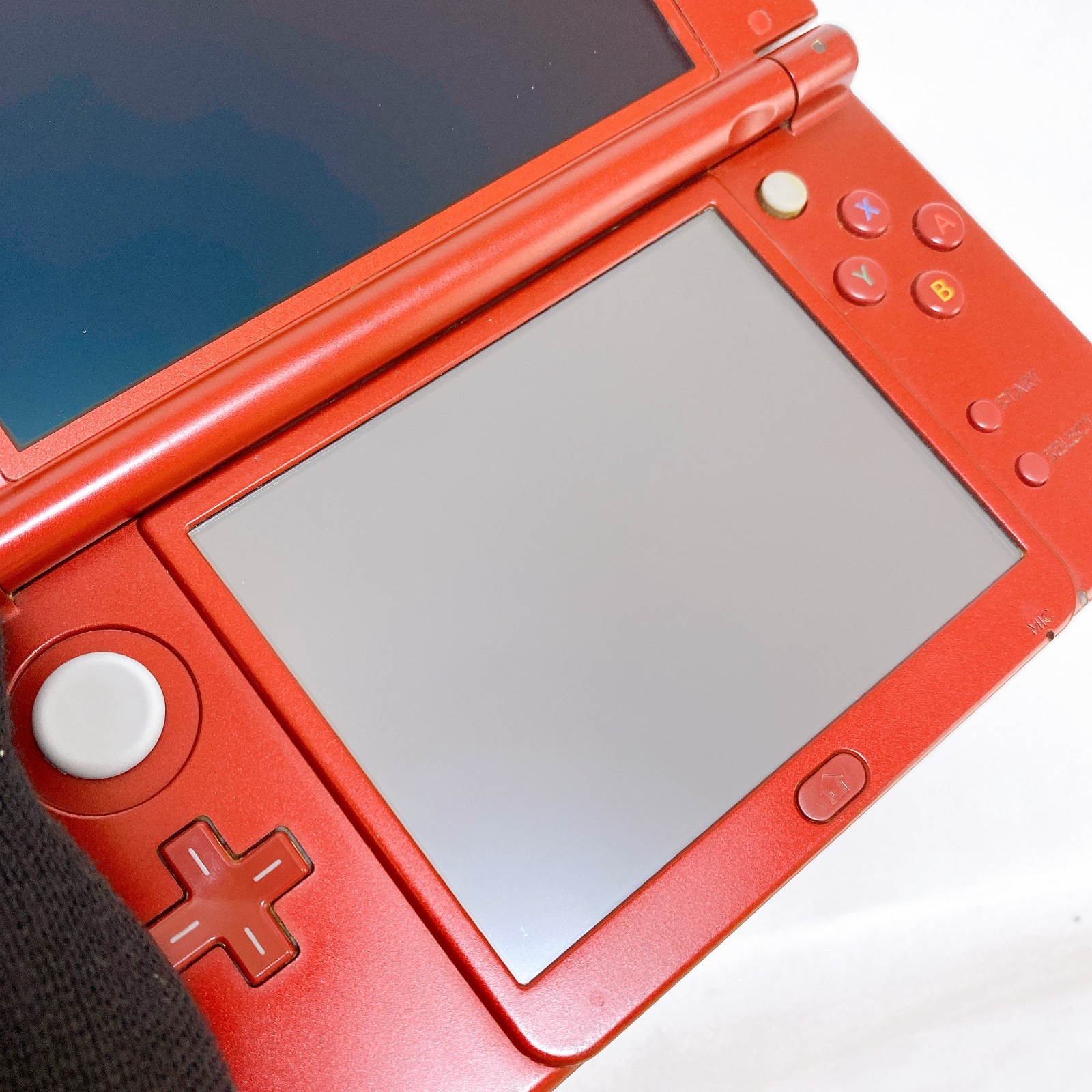 【Dual IPS】New Nintendo 3DS LL XL Metallic Red Console Stylus Japan Tested Rank A