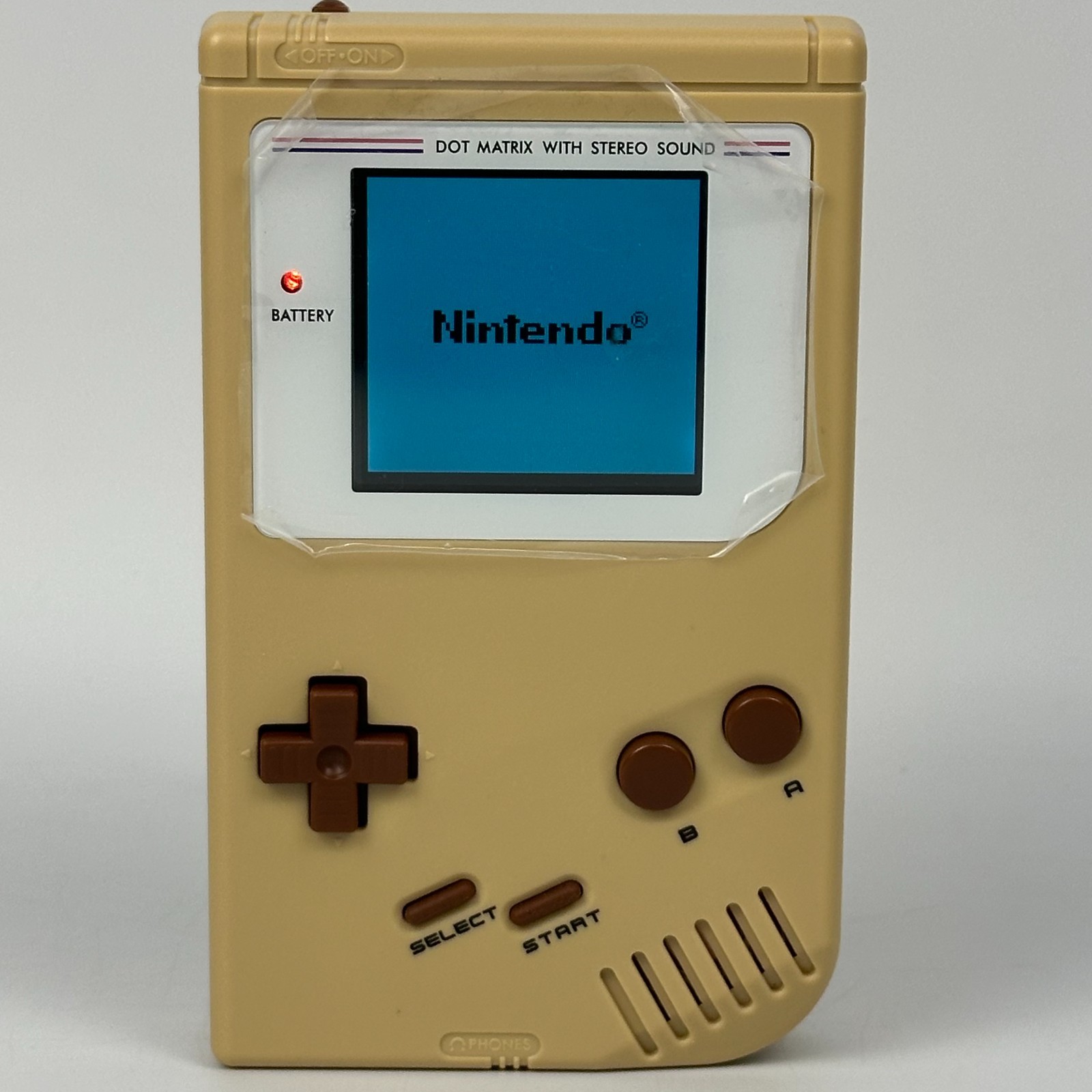 Nintendo Game Boy DMG-02 Handheld Console + Case – Beige & Brown