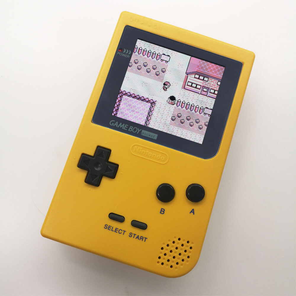 Multi-color Game Boy Pocket GBP Game Console With Q5 OSD Menu Backlight LCD Kit