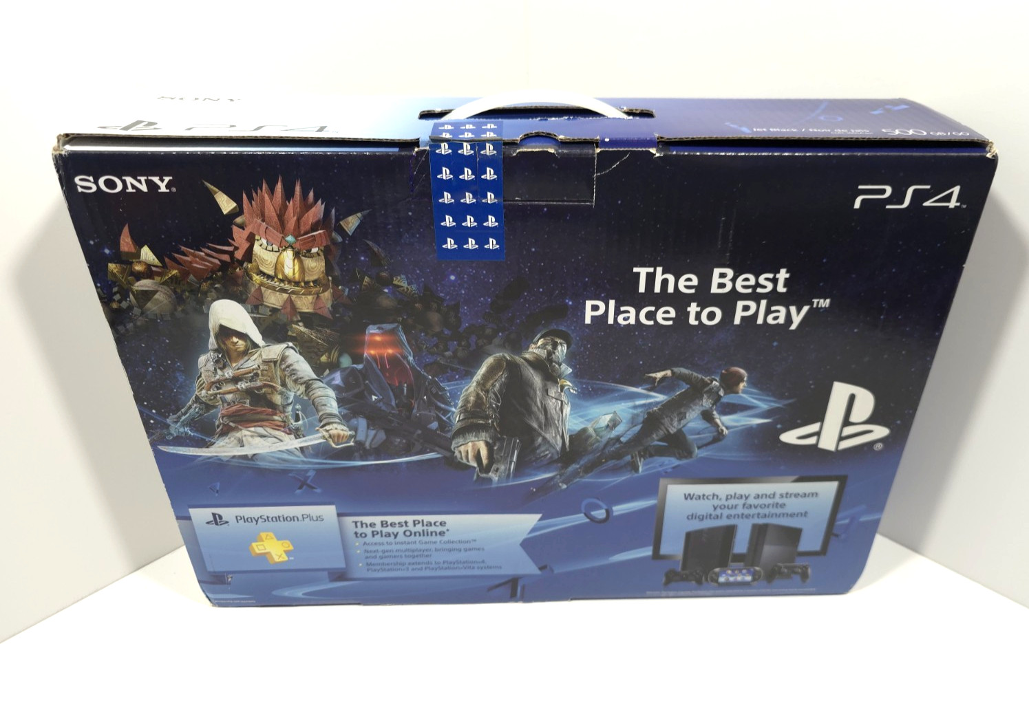 SONY PlayStation 4 500GB Launch, Complete In Box, PS4 Firmware 10.50, Tested