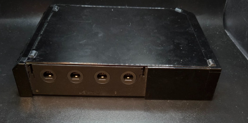 Nintendo Wii Black- Power Supply, Sensor bar and RCA Tested No Controllers