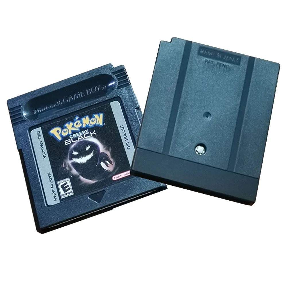 Pokemon Black White 3 Genesis GBC 16 Bit Game Cartridge for GB SP Console