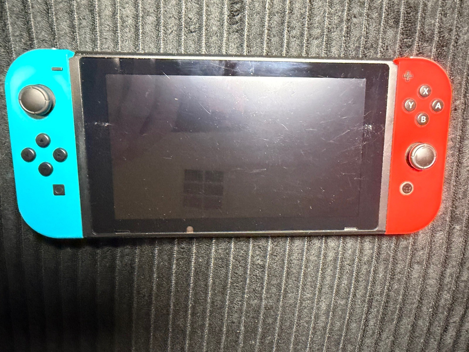 Nintendo Switch V2 HAC-001(-01) Neon Blue Red Joy-Cons Console Tested