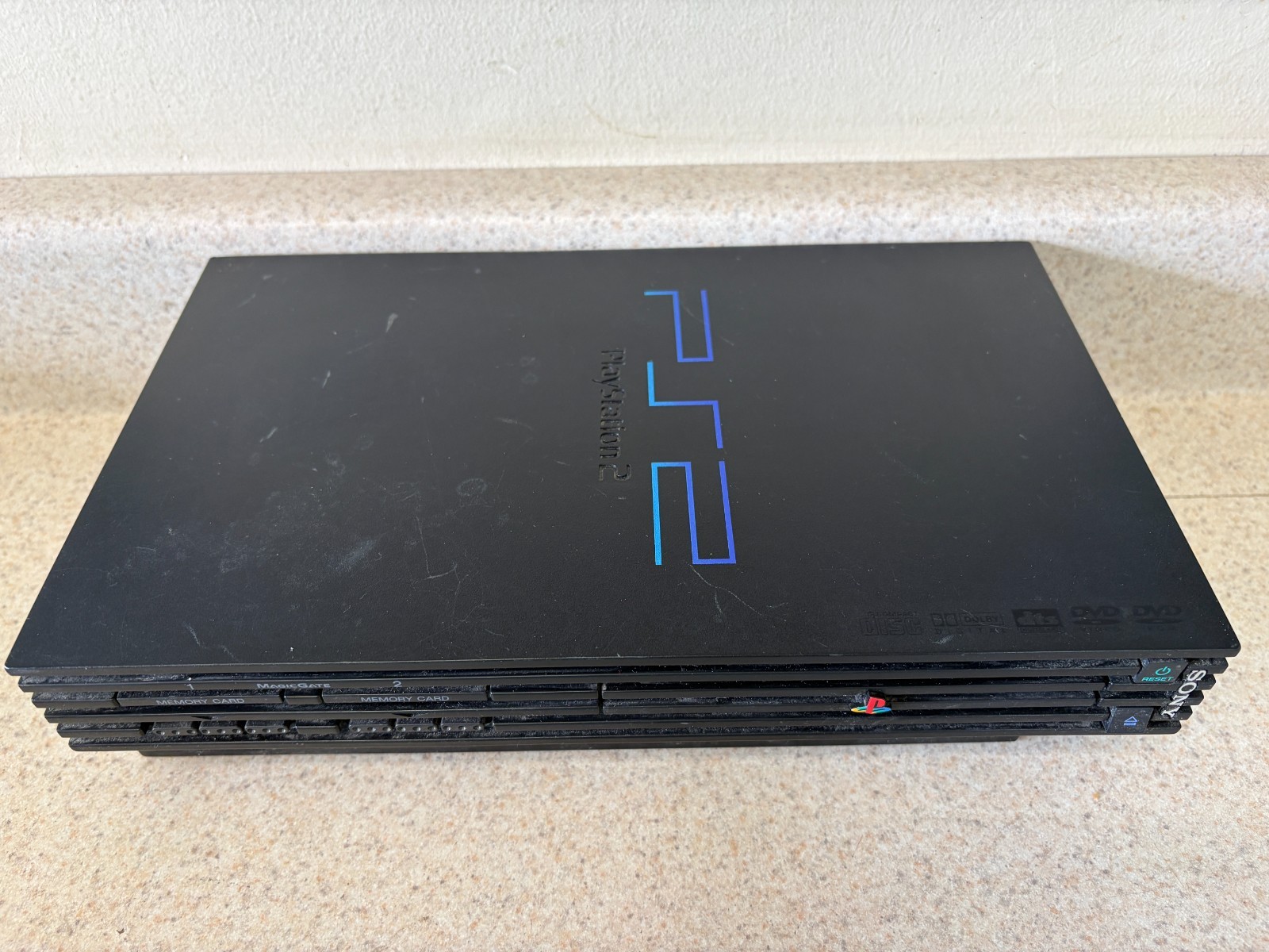Sony PlayStation 2 PS2 Fat Console Bundle SCPH-39001, Controllers, 3 Games
