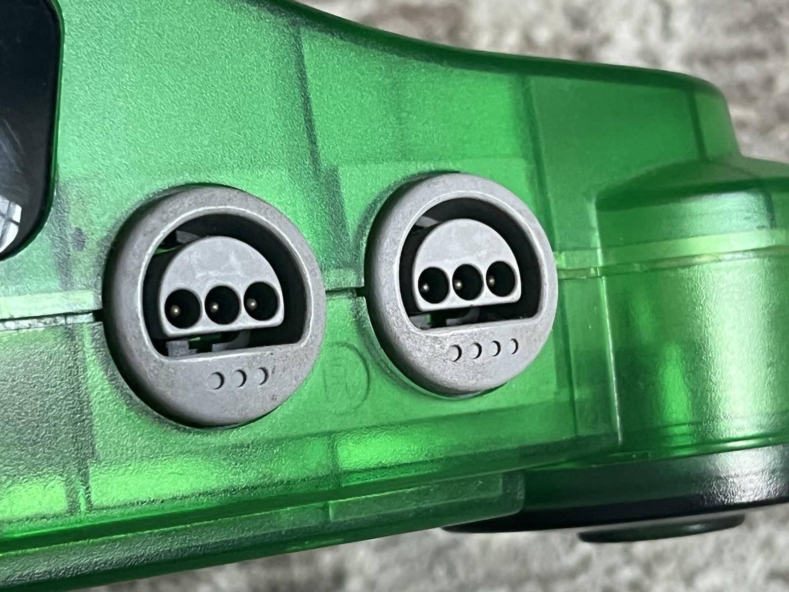 Nintendo 64 Funtastic Clear Jungle Green Console Only NUS-001 OEM Original