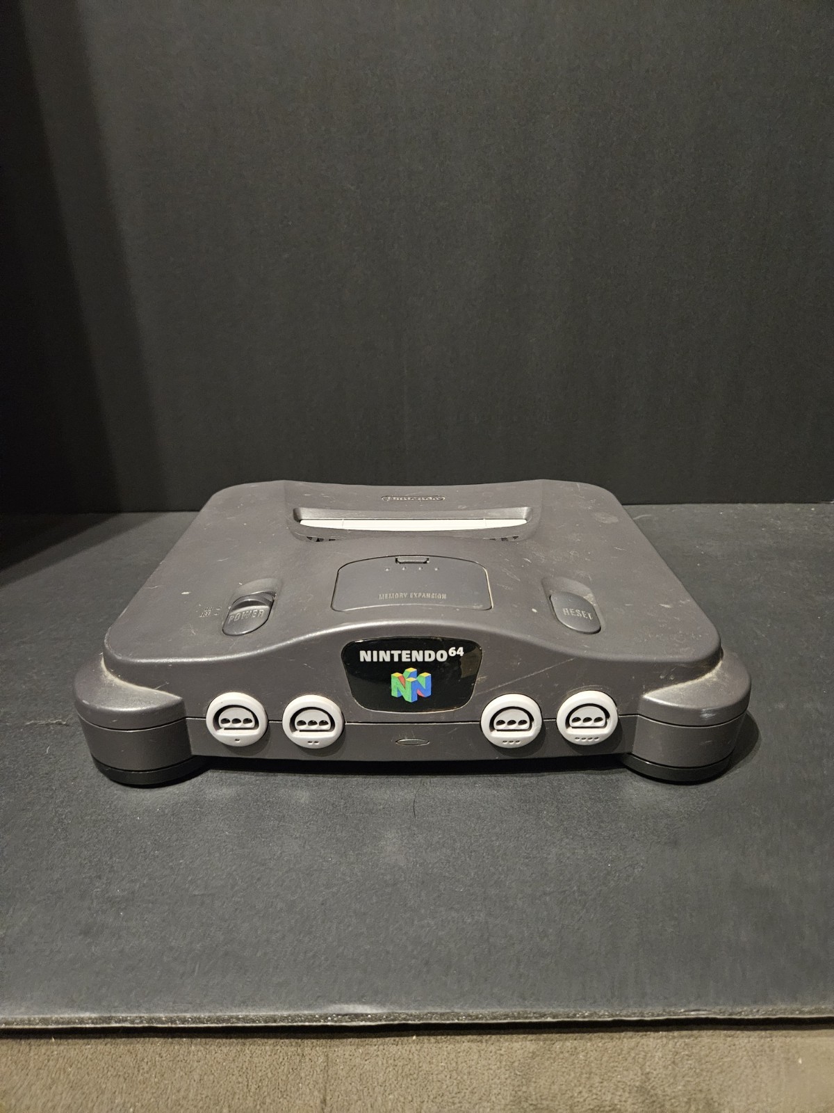 Nintendo 64 System 32MB Home Console – Charcoal Gray – Fully Tested
