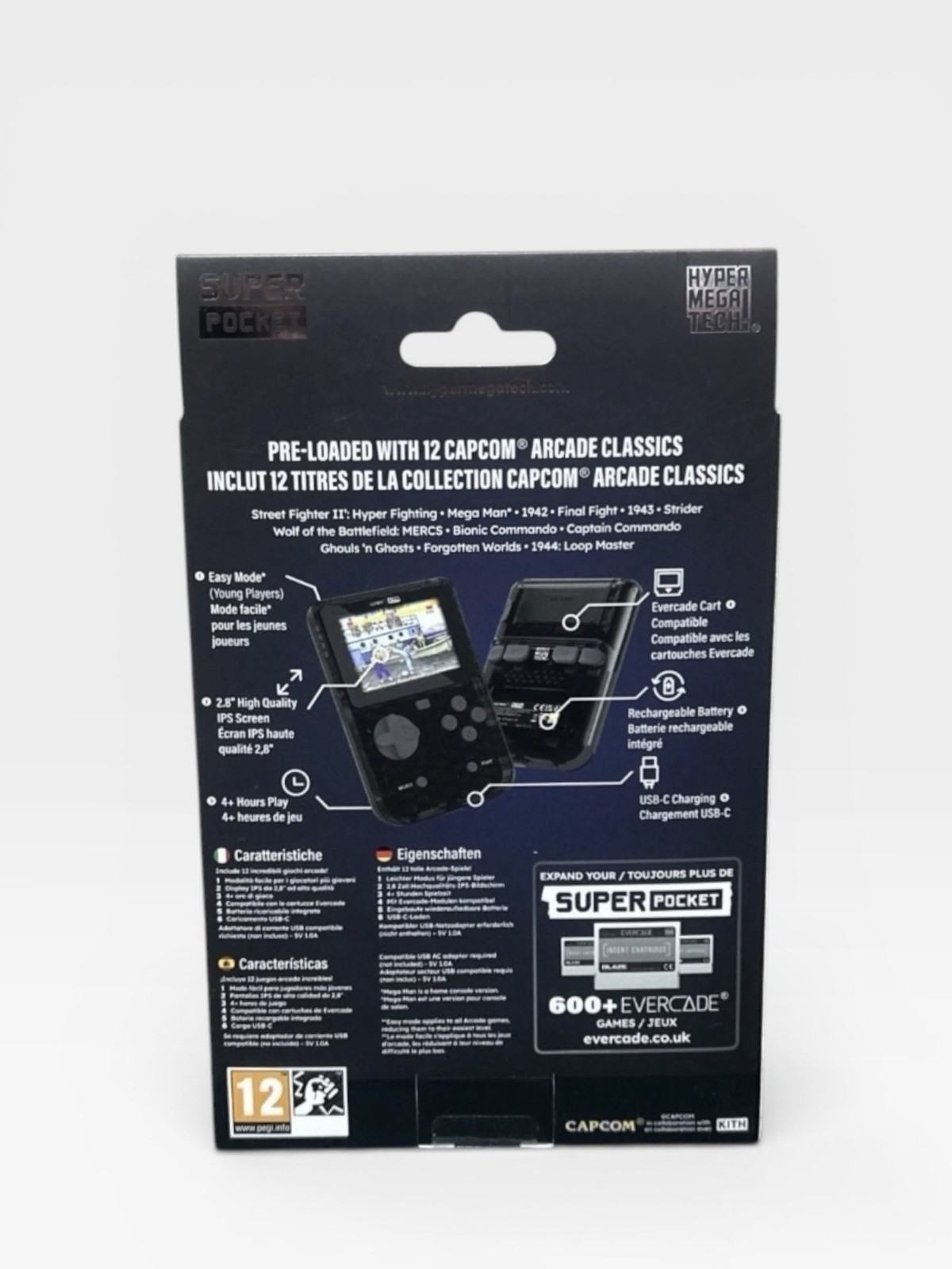 Capcom Kith Super Pocket Handheld Console Exclusive New Sealed Evercade