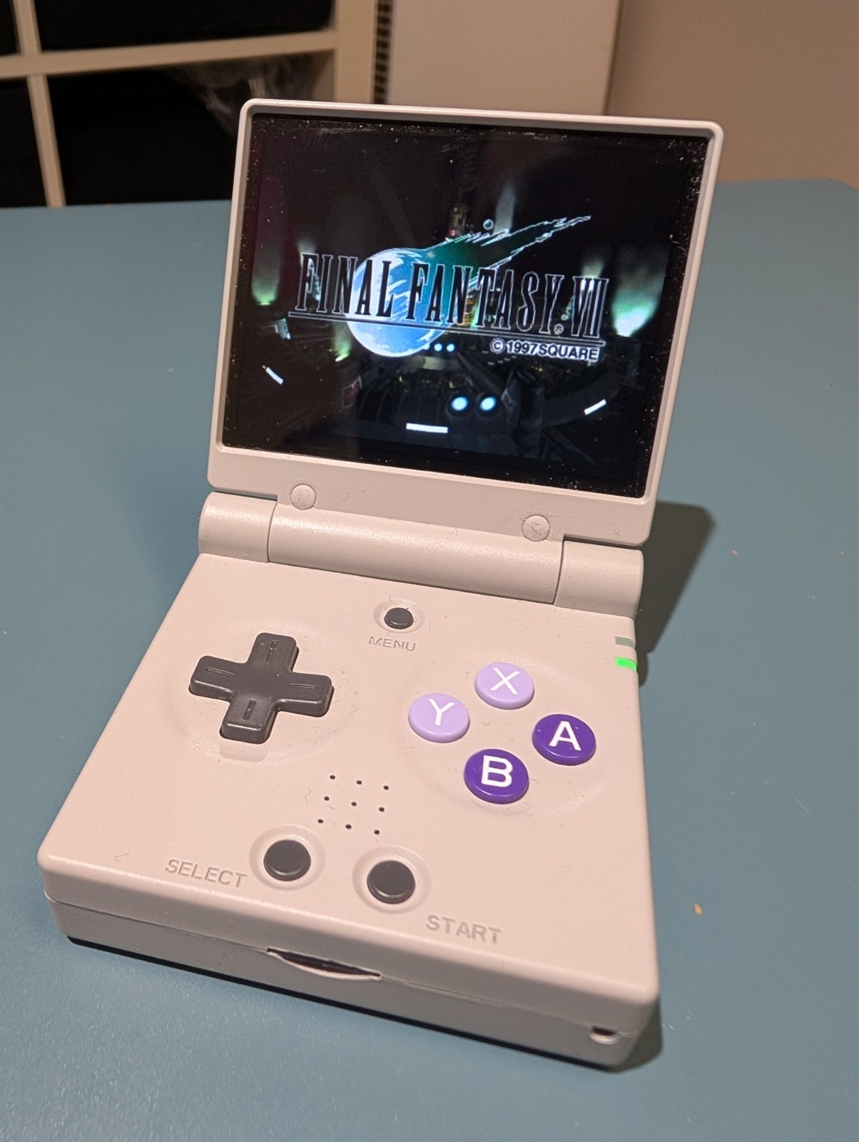 Miyoo Mini Flip Grey 32GB 2.8” IPS Retro Handheld Console WiFi Net Mint