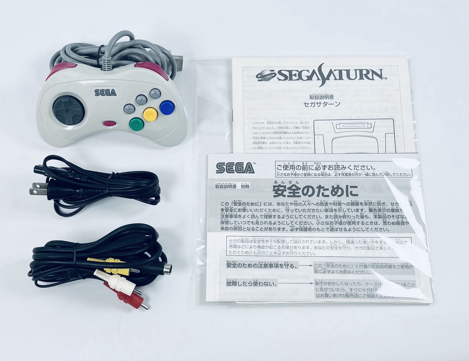 “Excellent Condition Sega Saturn Console – Fully Tested Retro Gaming System”JP
