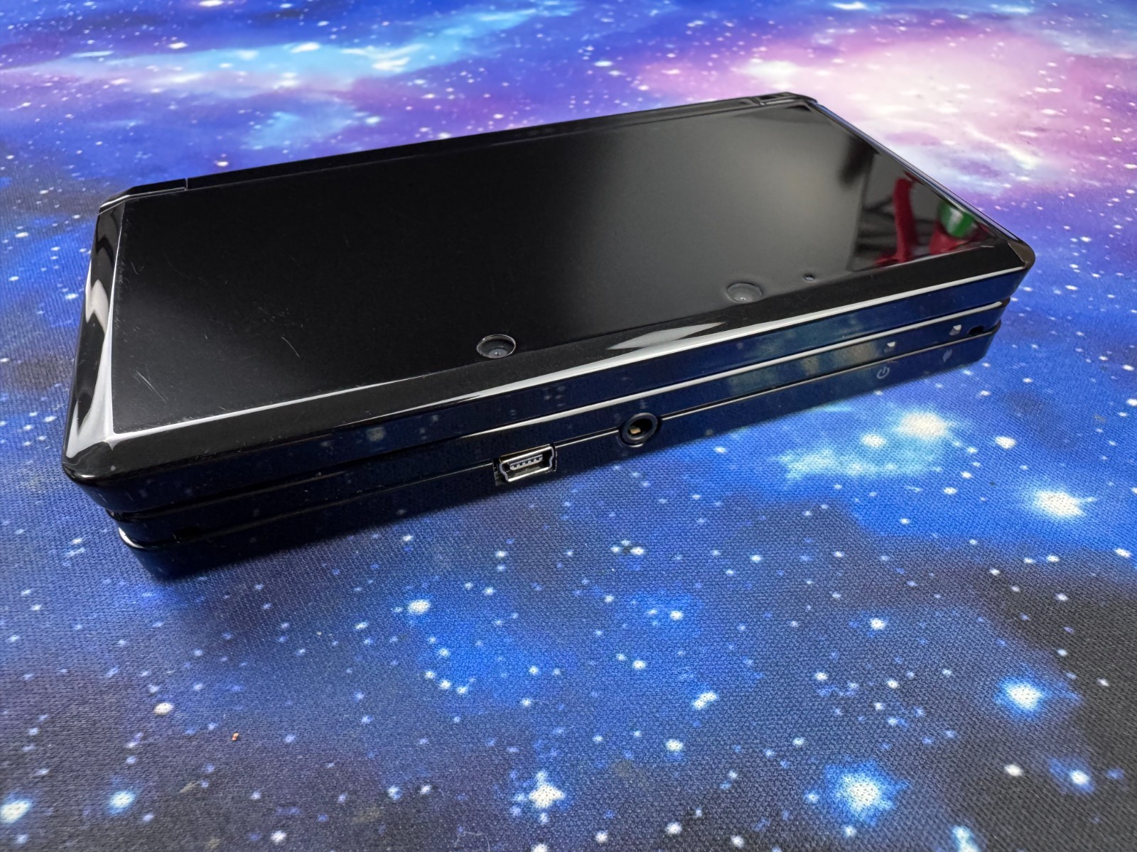 USB INBUILT CAPTURE CARD Clear Black Original Nintendo 3DS Console REGFREE