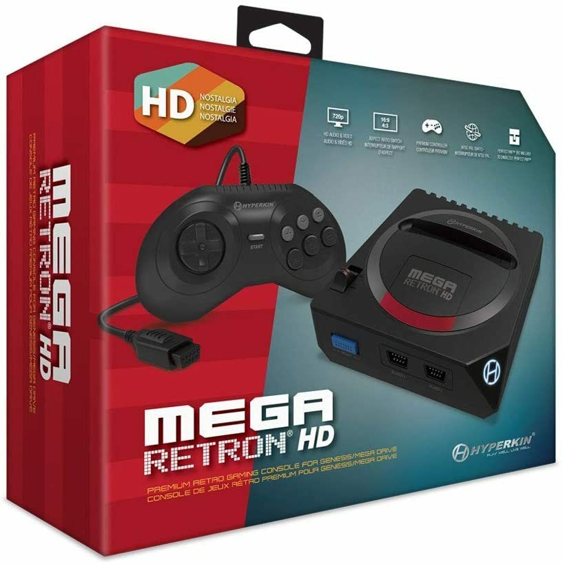 MEGA RETRON HD MegaDrive Compatible Machine Retro Game JP