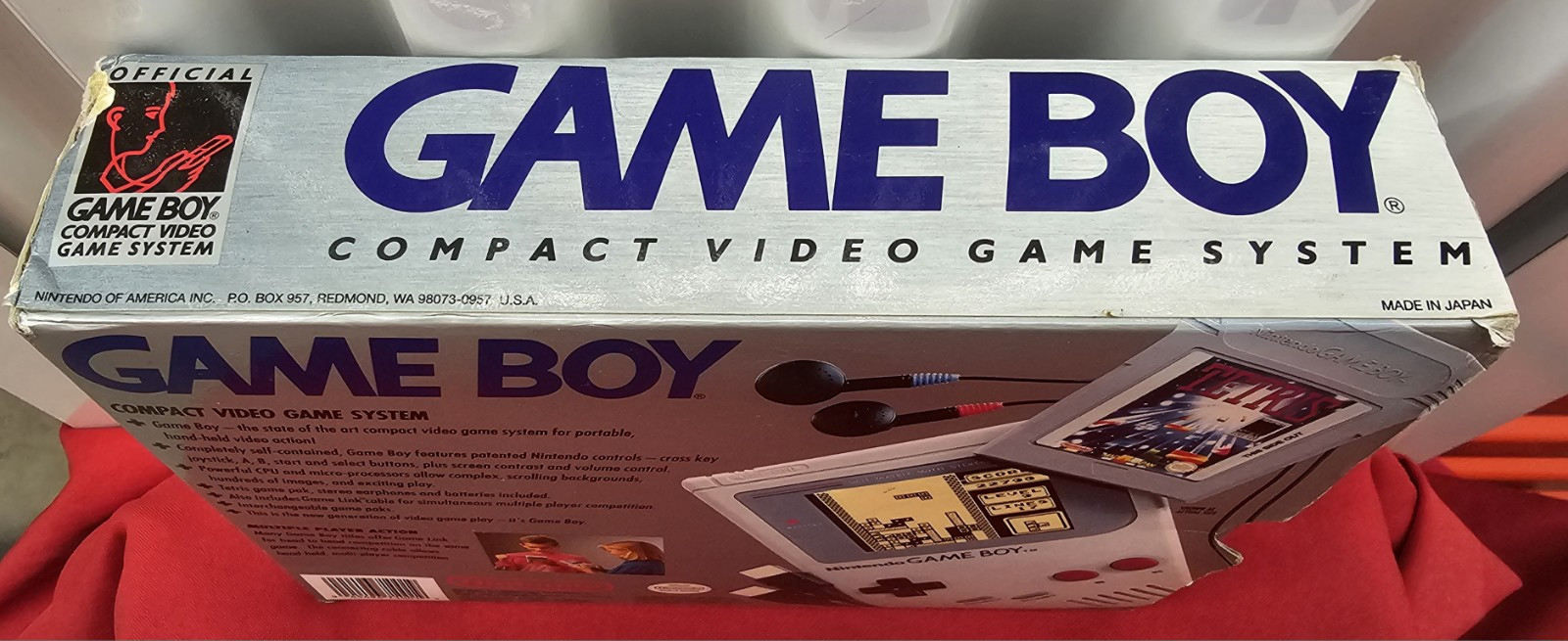 Original Nintendo Game Boy Console DMG-01 w/Box Console Manual Reg Card No Game