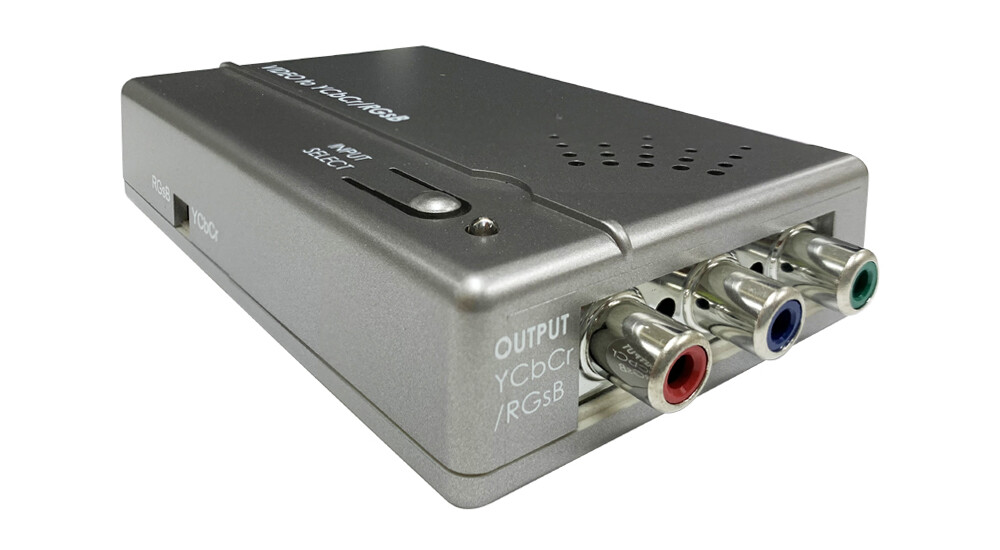 Composite S-Video to Component YUV RGB RGsB Sync On Green Converter