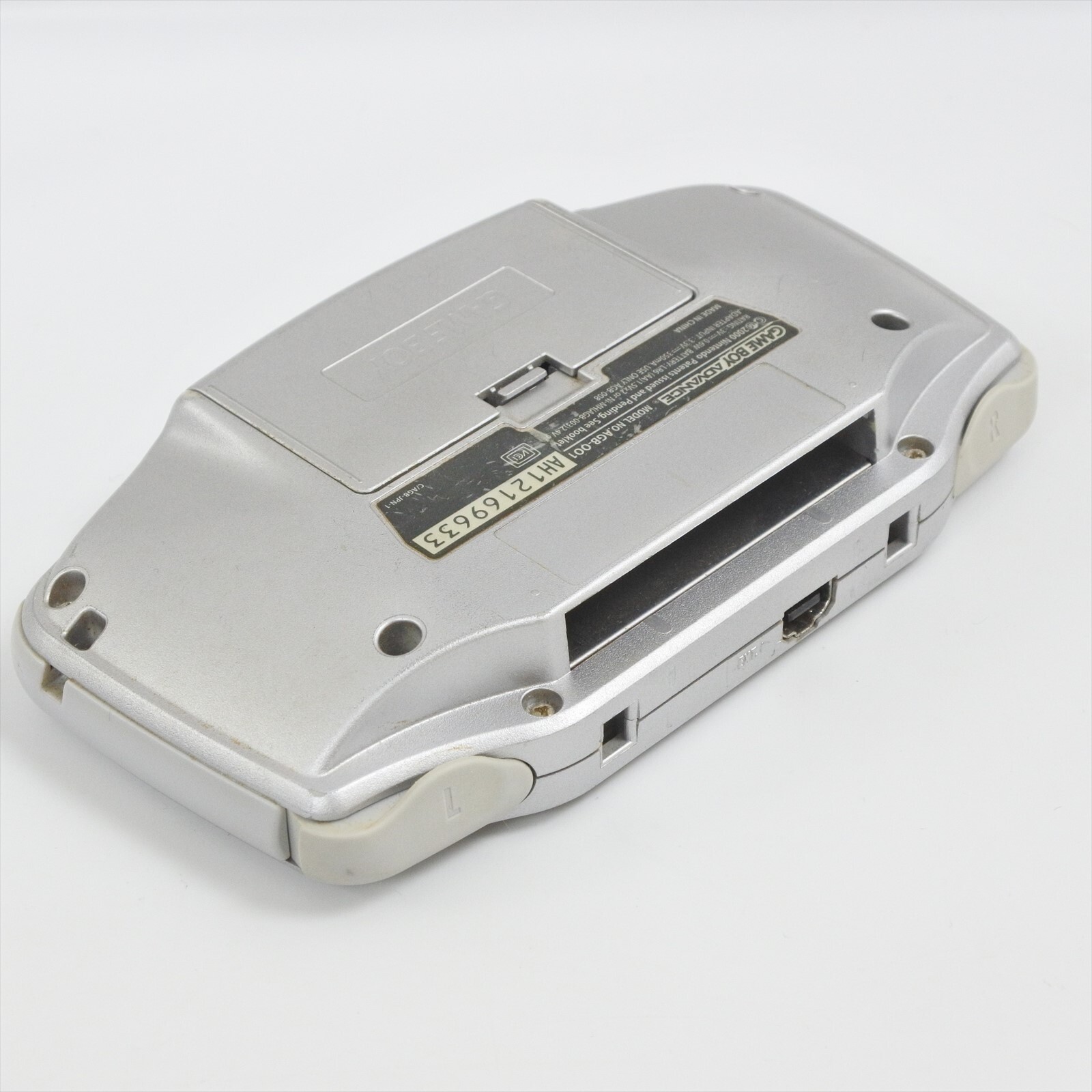 Gameboy Advance Console SILVER AGB-001 Nintendo AH12169633 CHINA gba