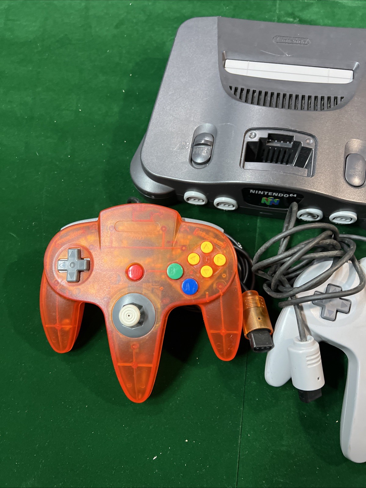 Nintendo 64 Console Only Nus 001 JPN 2 Controllers Atomic Only