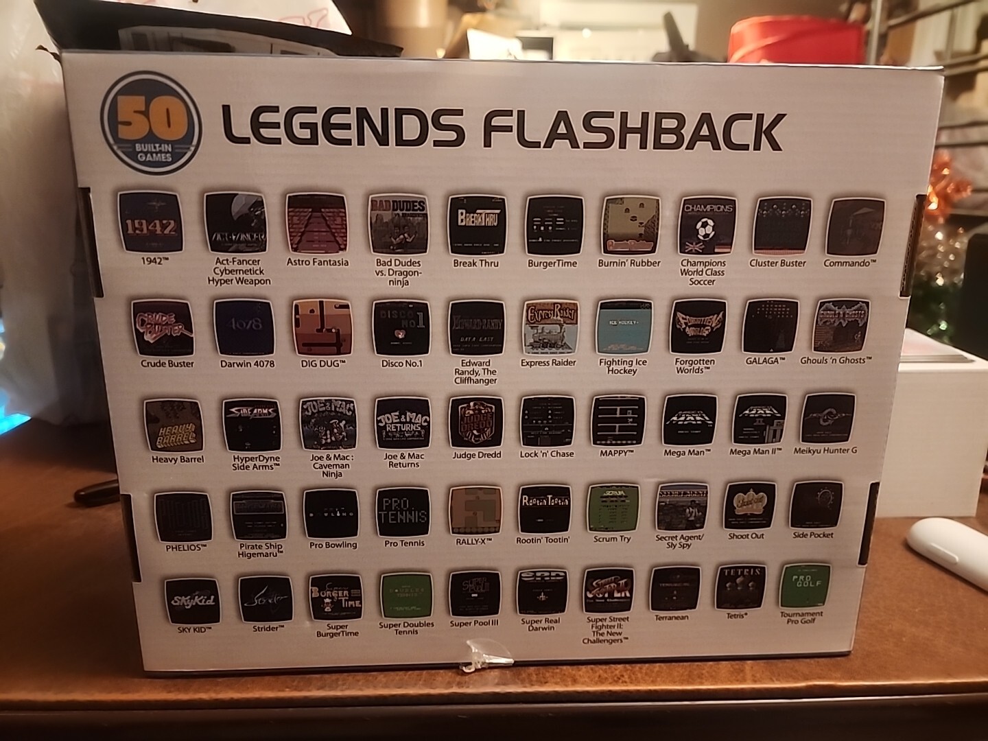 Legends Flashback Console 2 Controllers 50 Built In Video Games + An HDMI Cord!