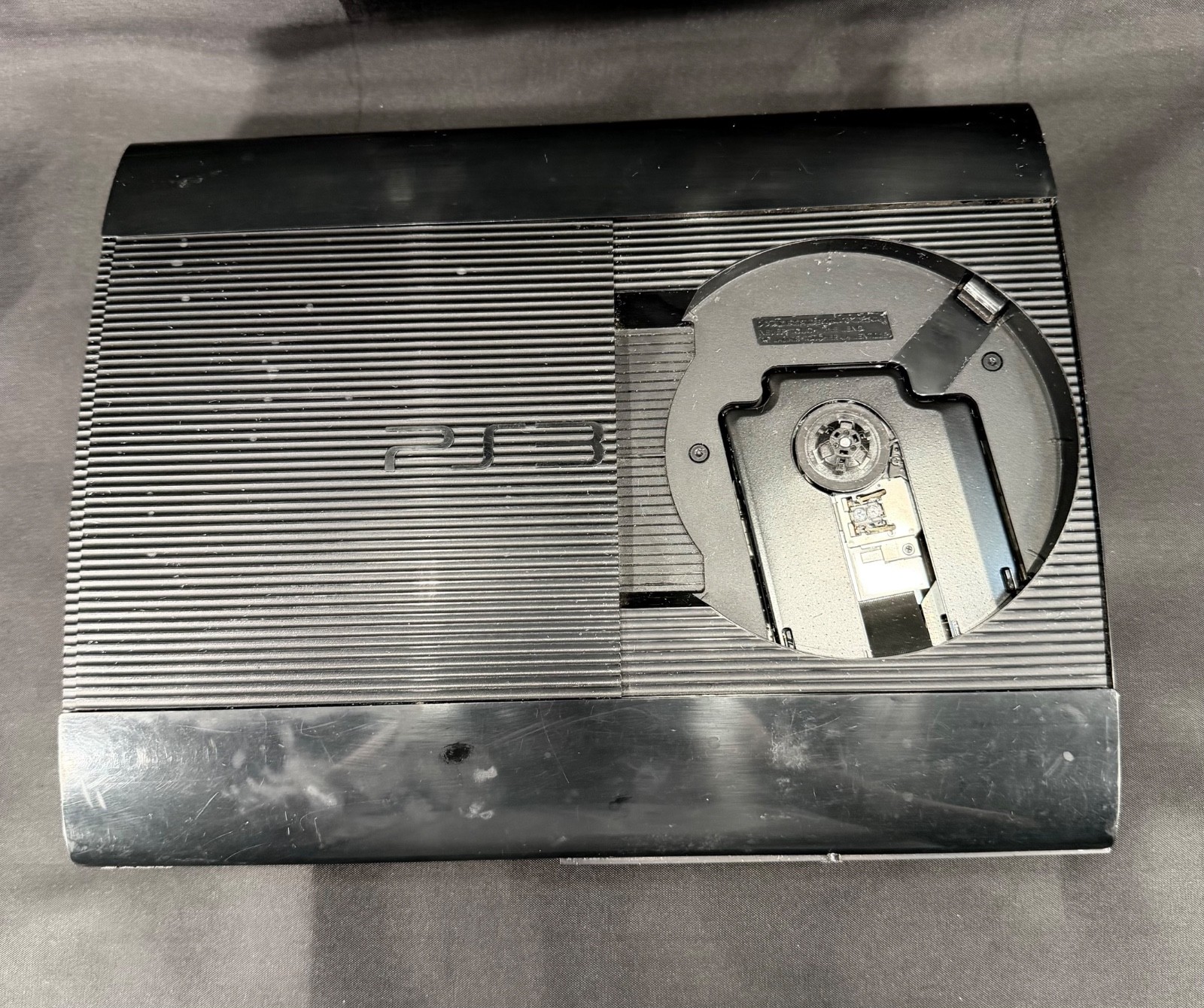 Sony PlayStation 3 PS3 Super Slim Black Console CECH-4001B (PARTS/REPAIRS ONLY)