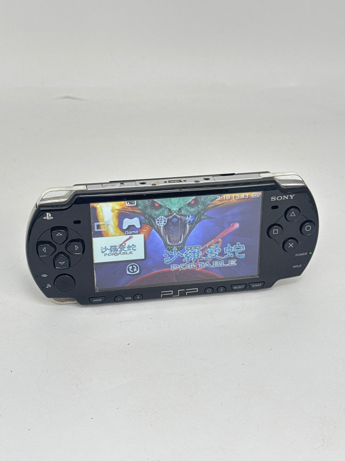 PlayStation Portable PSP-2000 Piano Black Console #670 w/ OEM 1200mAh Battery