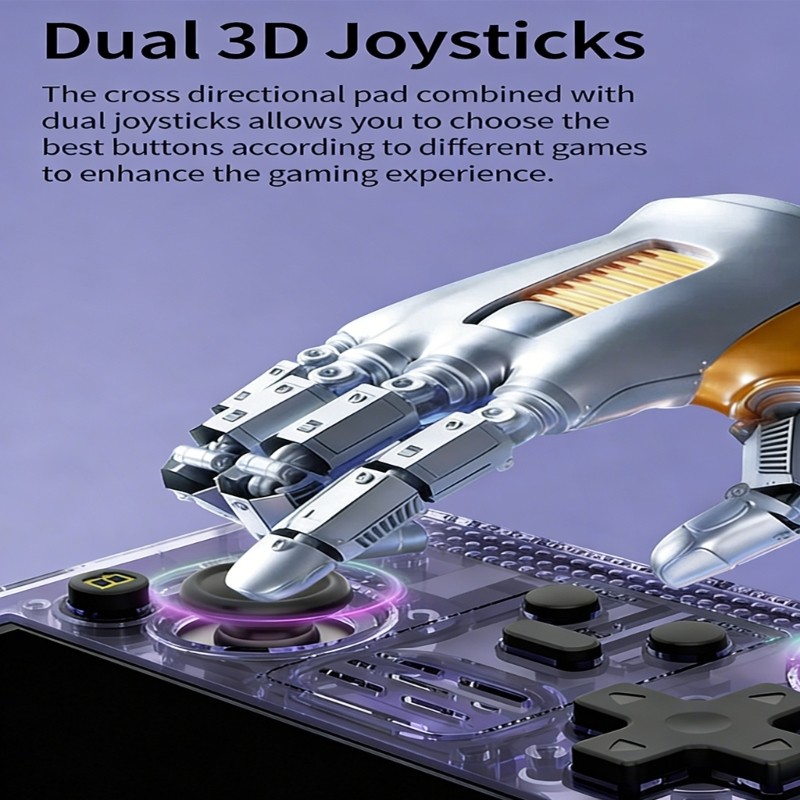 Ergonomic Grip Gaming Handheld Console Comfortable Handling For Cartridges User
