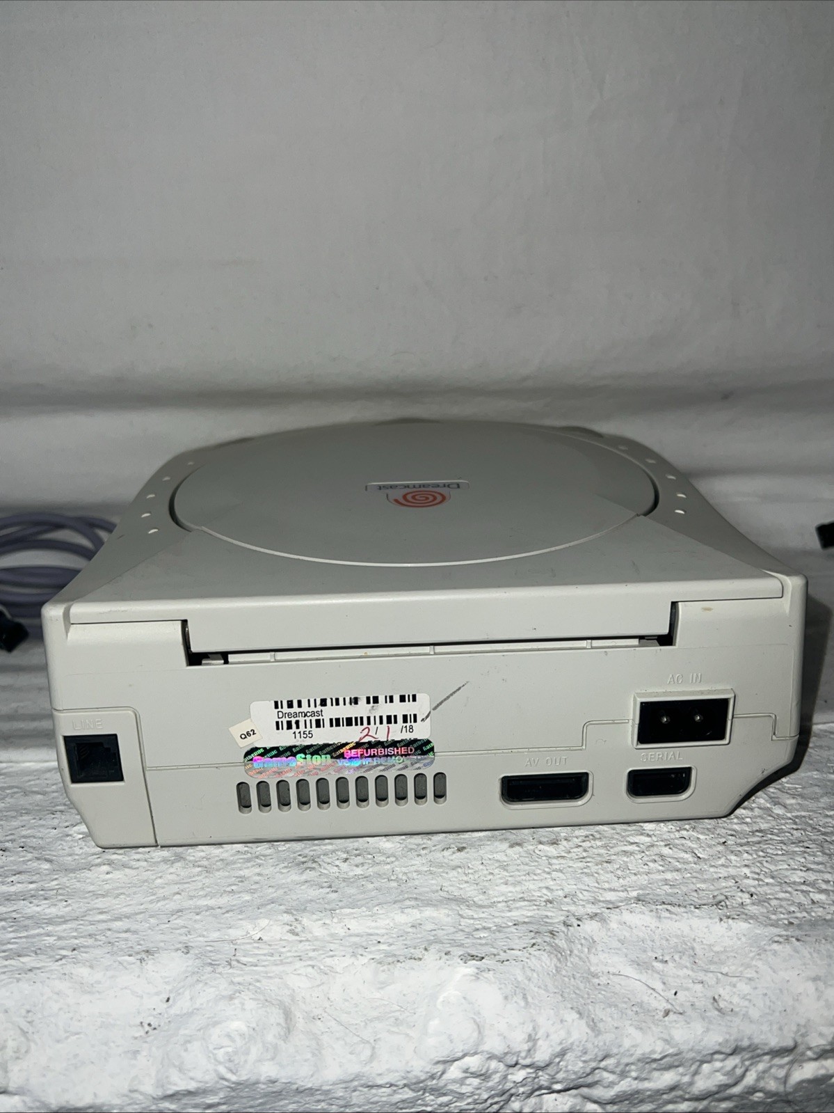 SEGA Dreamcast Console + 2 Controllers & Game! HKT-3020 VGC Tested & Working
