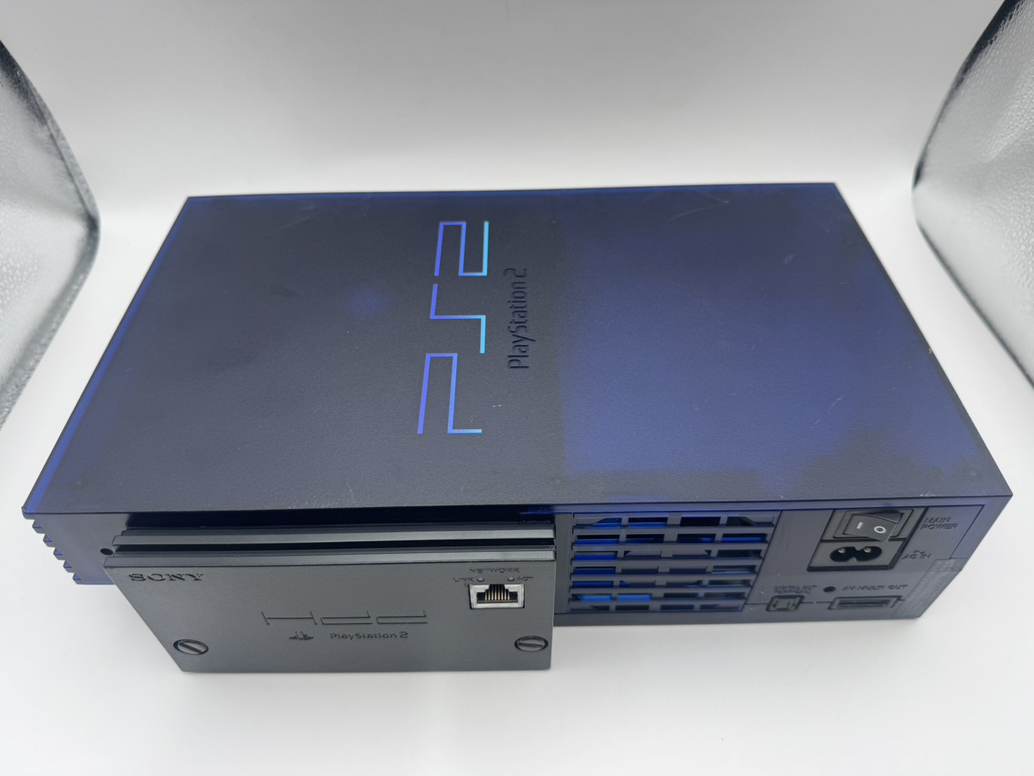 Sony PlayStation 2 PS2 SCPH-50000 MB/NH Midnight Blue Console Japan Tested 15+