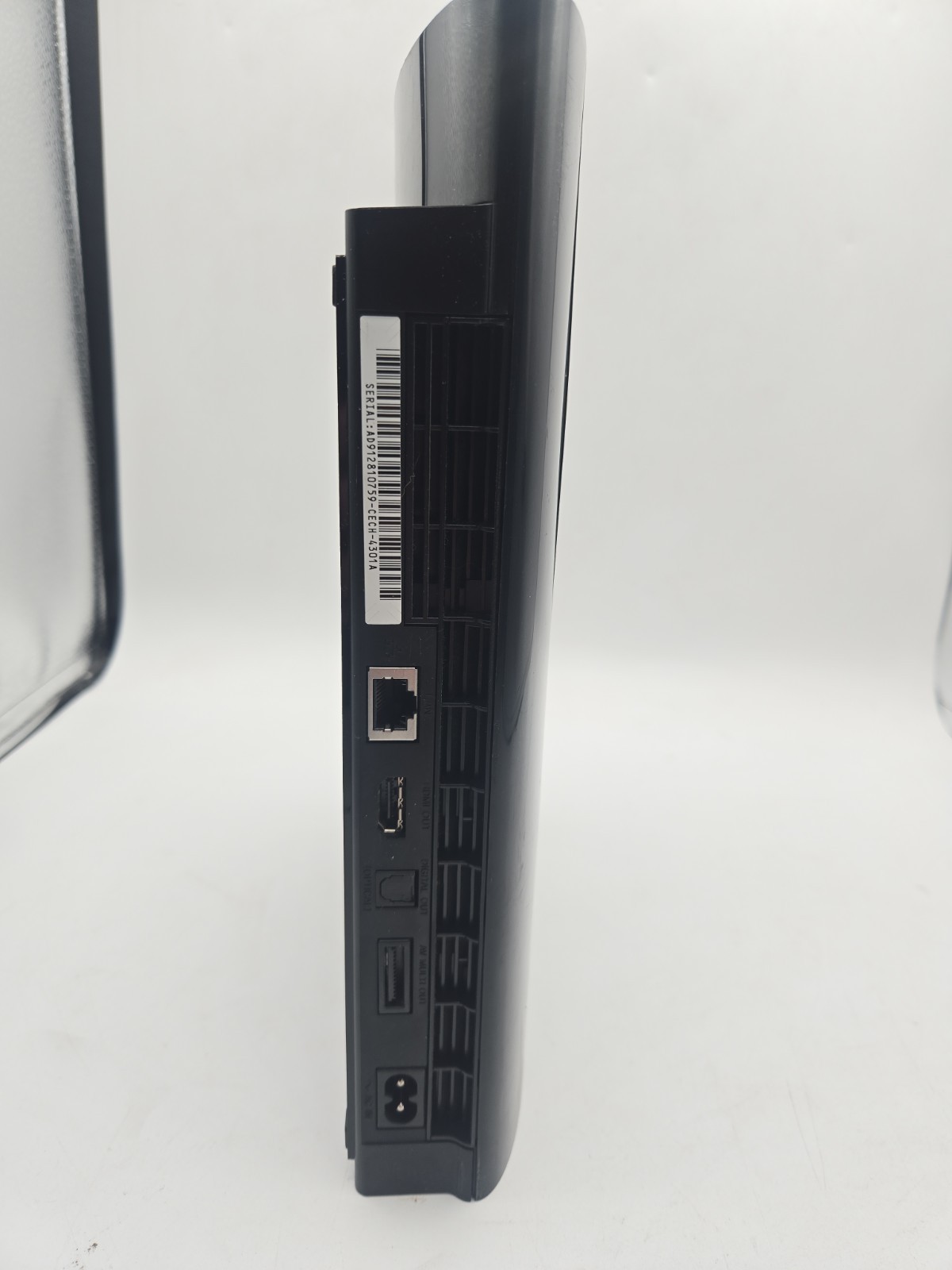 Sony PlayStation 3 Slim 12GB Home Console Black (CECH4301A) Matching Serial Box