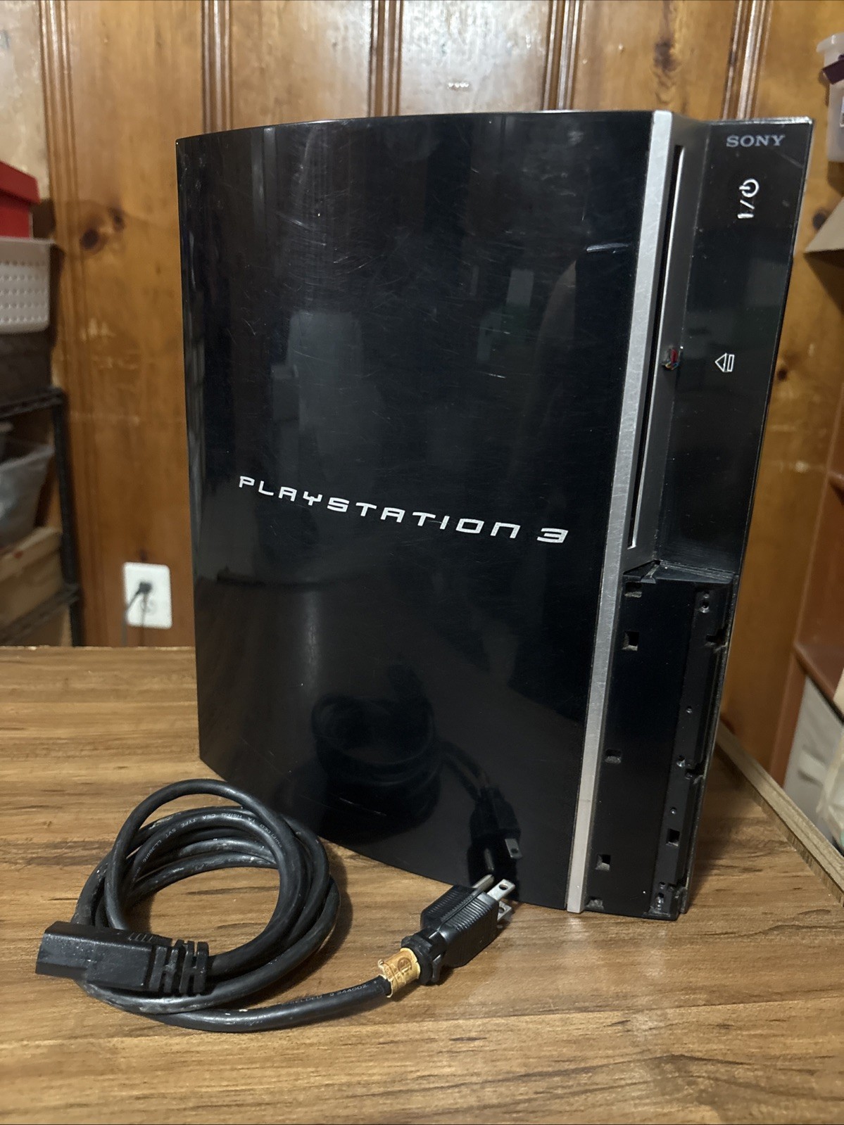 TESTED PLAYSTATION 3 Sony PS3 Fat 80GB v4.92 OS CONSOLE SYSTEM ONLY CECHK01