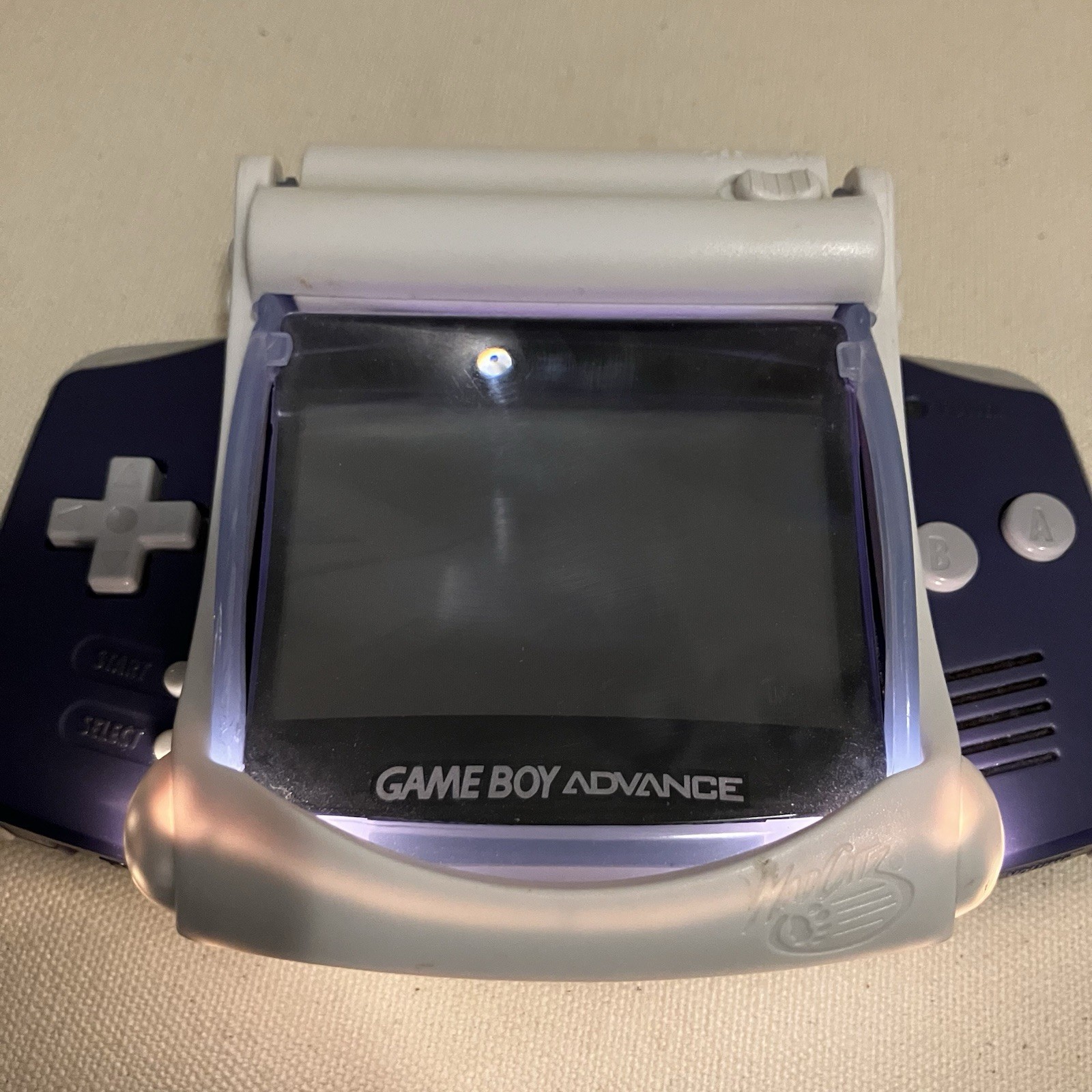 Nintendo Gameboy Advance Handheld Console AGB-001 Indigo Bundle 18 Games & More