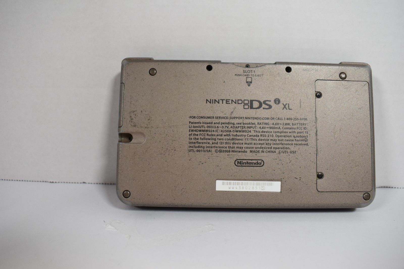 Nintendo UTL-001 DSi XL Bronze Handheld System – Bronze Tested – No Charger
