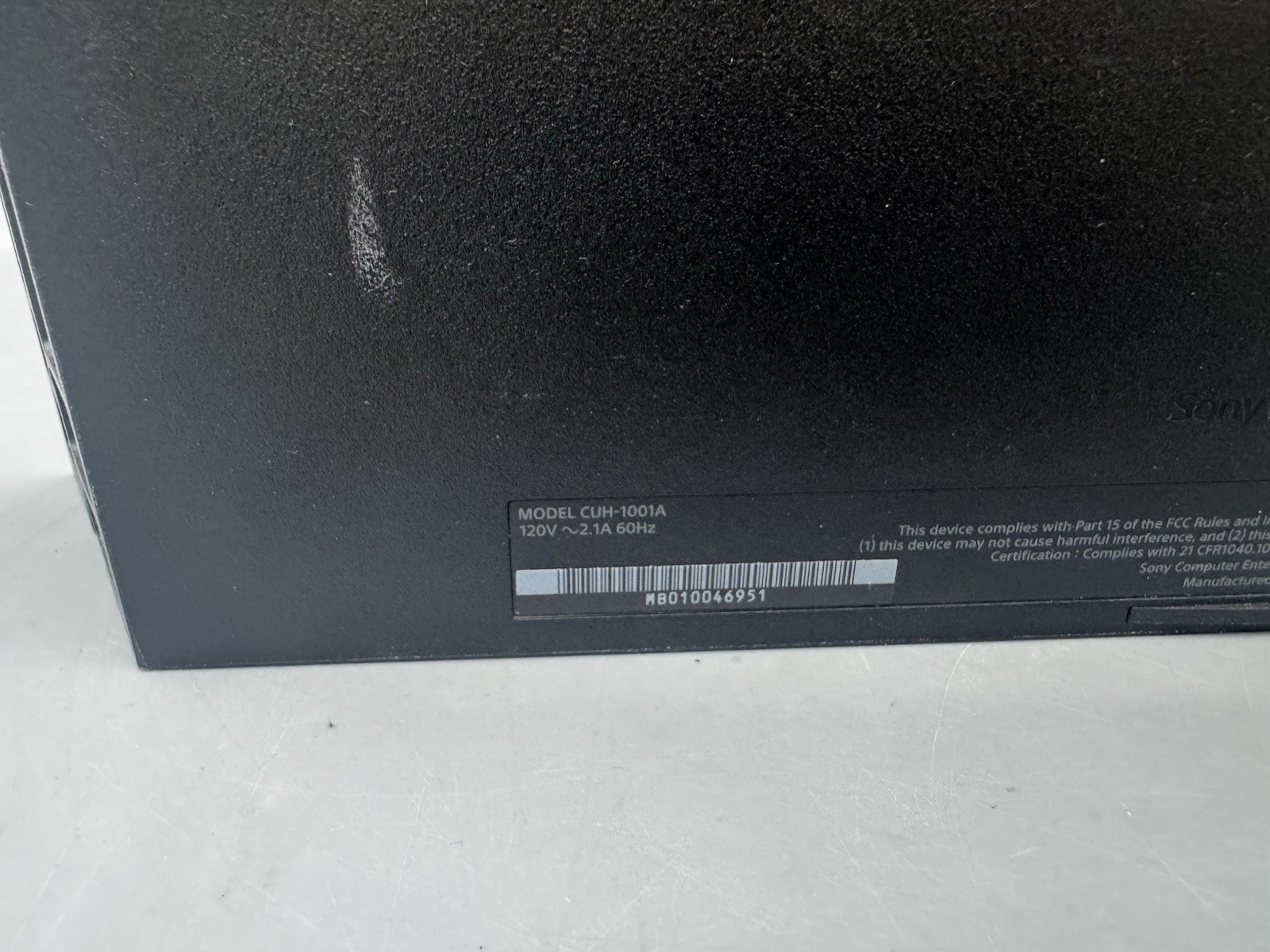 Sony PS4 500GB Black CUH-1001A Console Only Tested READ 11.5