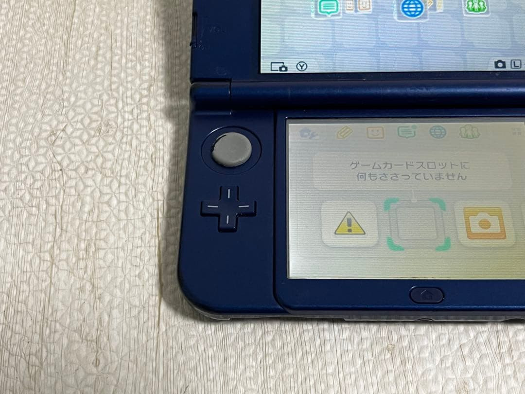 Nintendo New 3DS LL XL Metallic Blue IPS Upper Screen Japan NTSC-J Only 0176